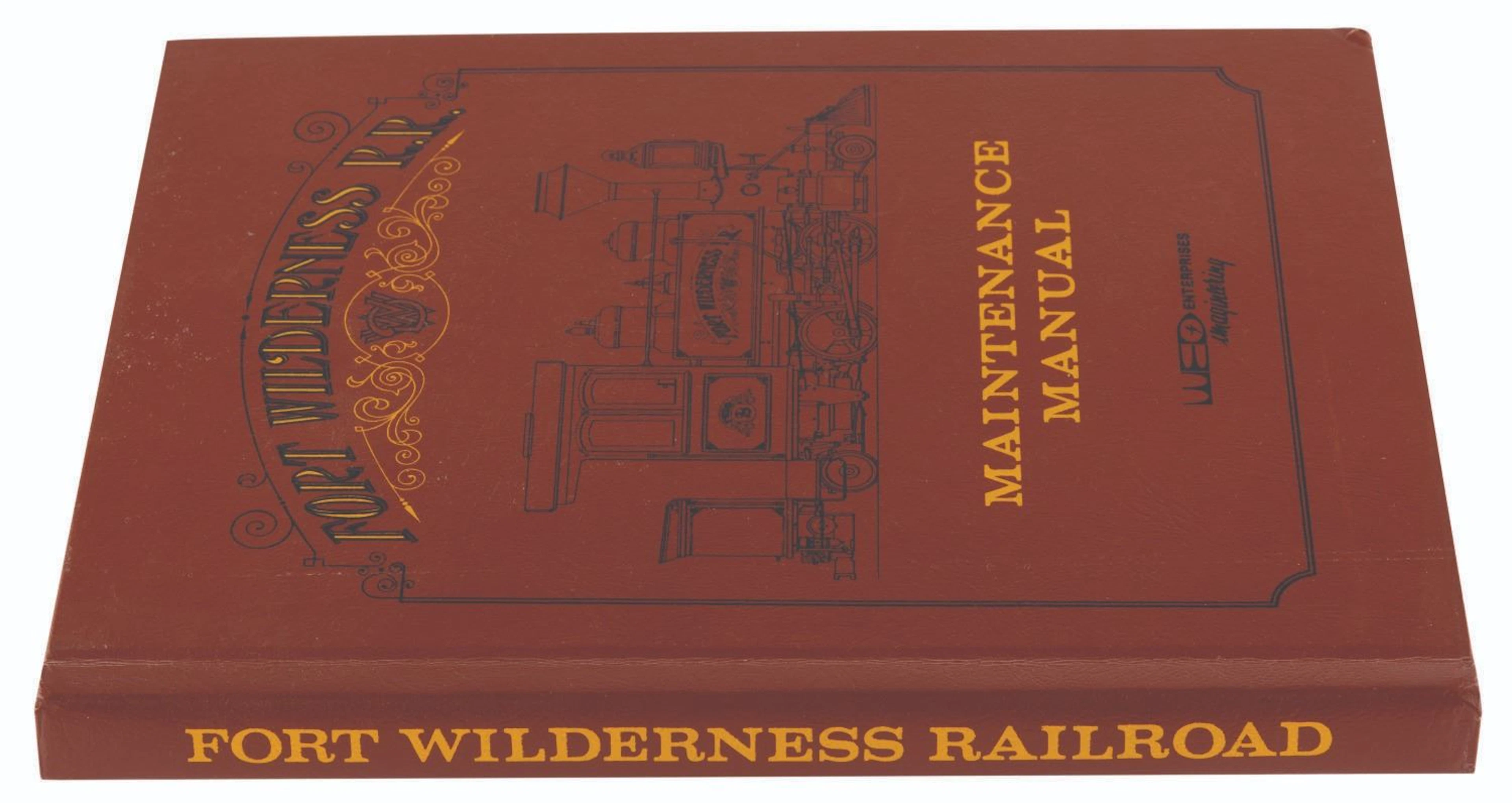 A Fort Wilderness Railroad Maintenance Manual.