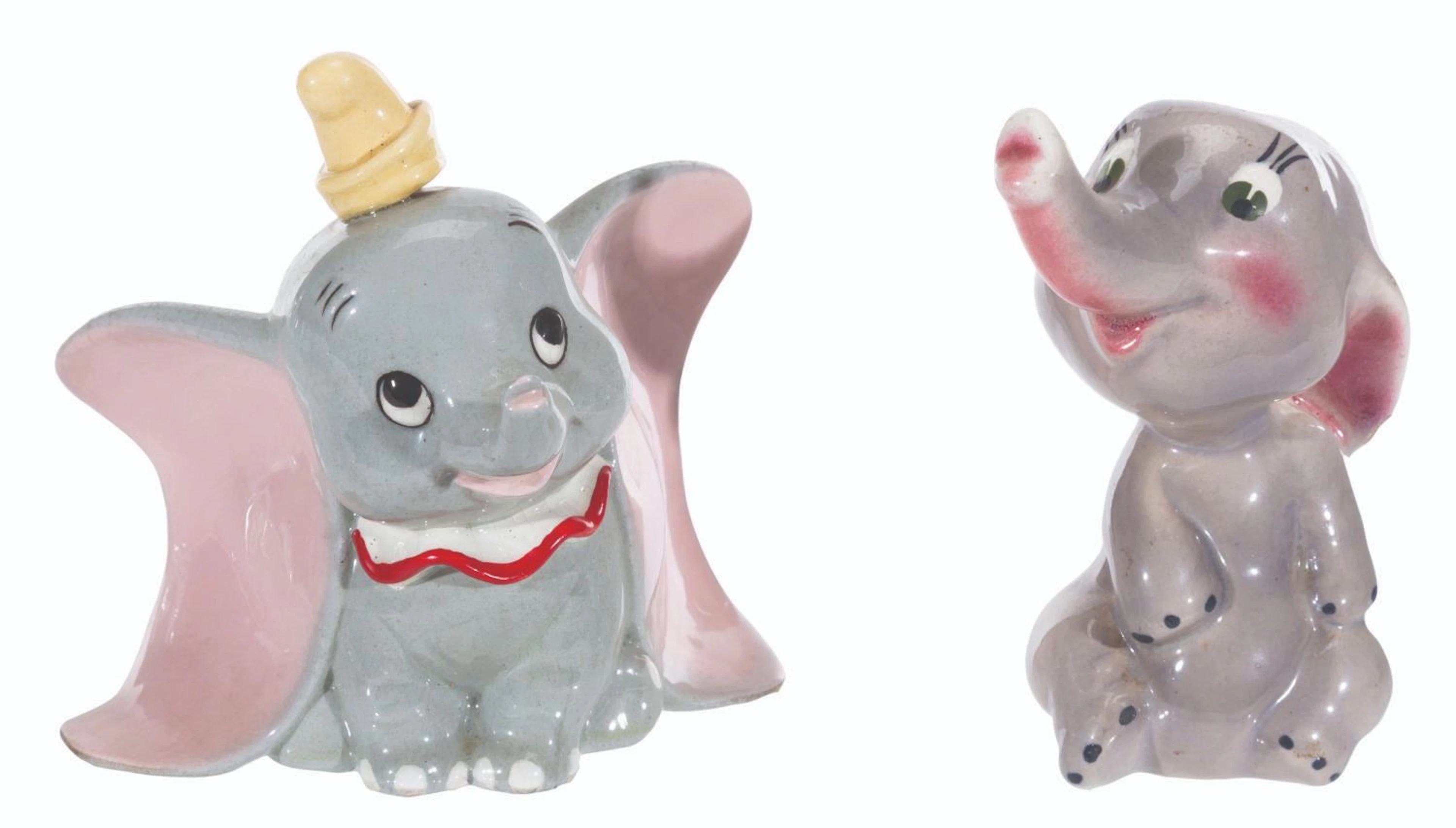 A Pair of "Dumbo" Figurines.