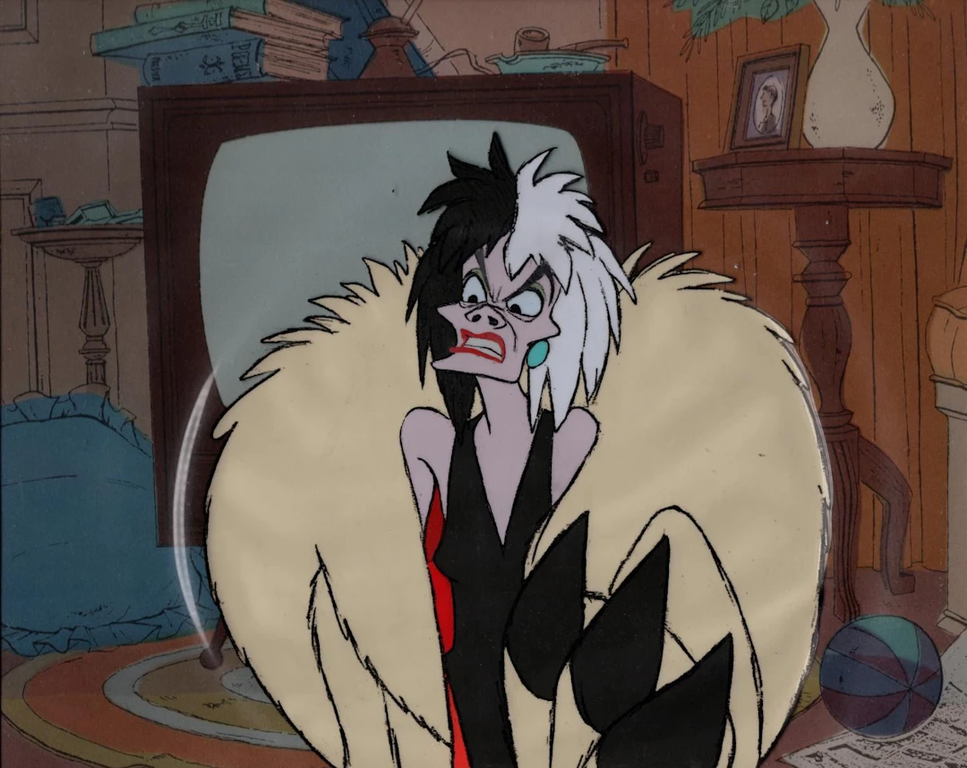 A "One Hundred and One Dalmatians" Production Cel.