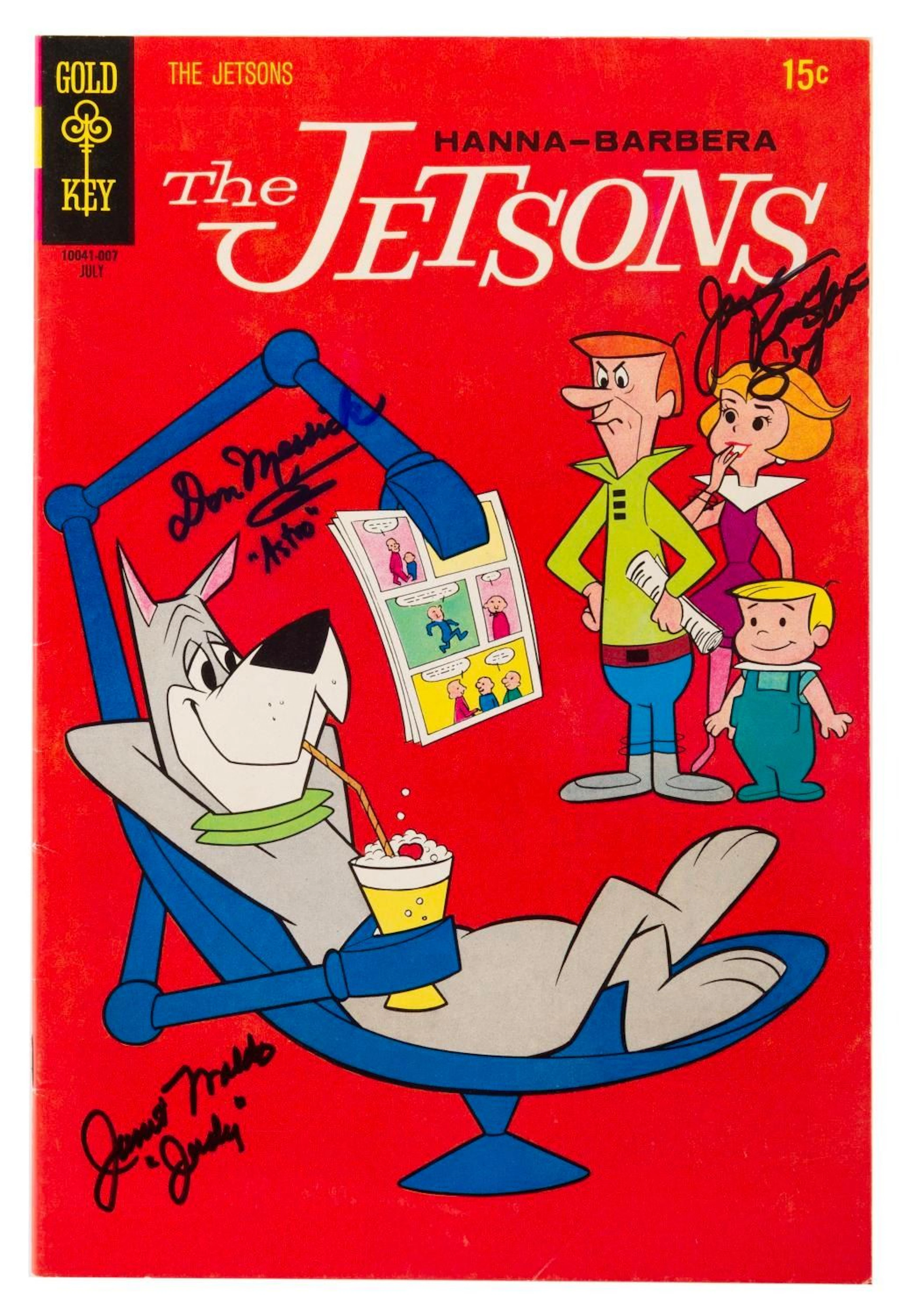 A Multi-Signed "The Jetsons" Comic Book.