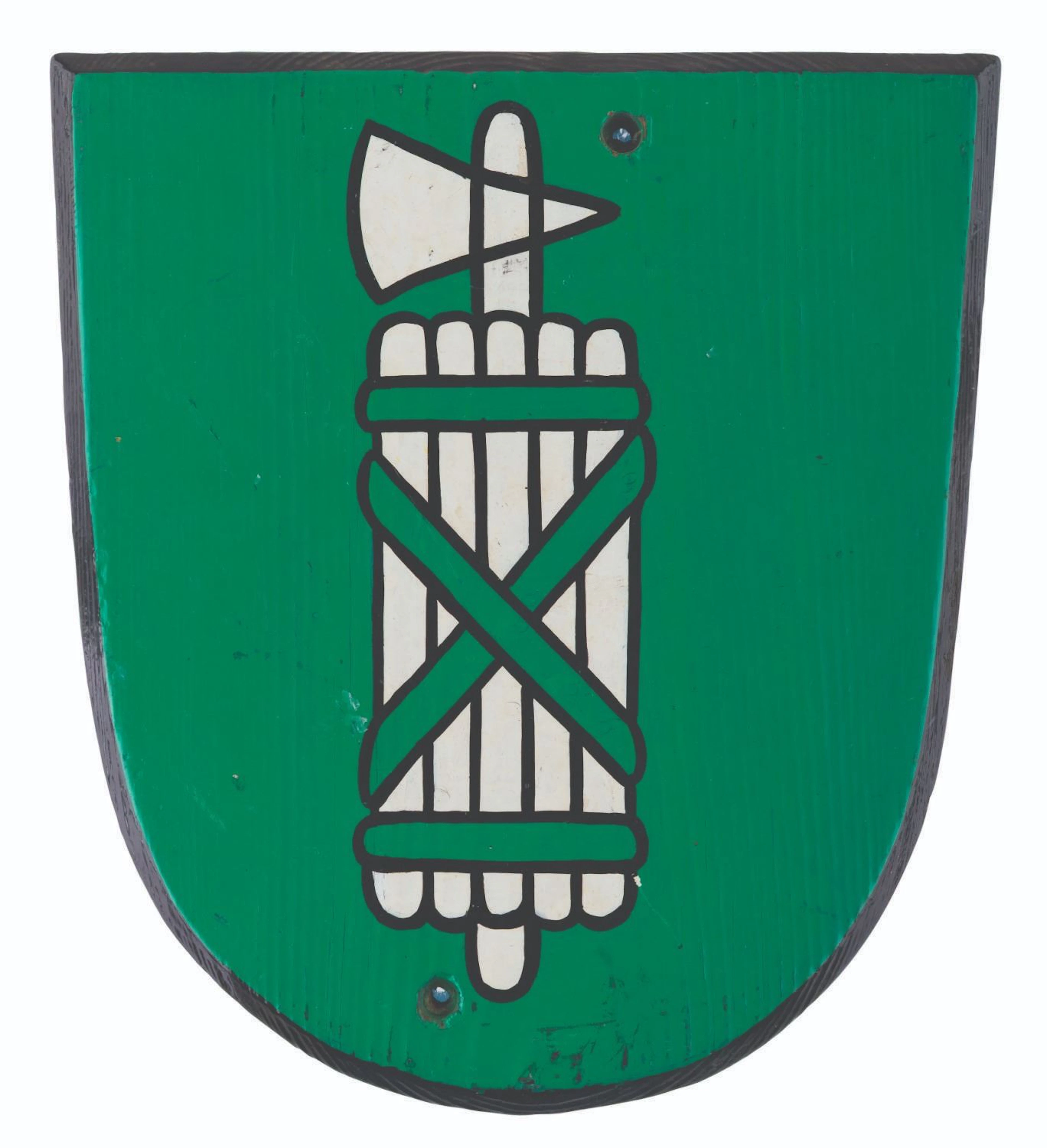 A Matterhorn Ride Queue St. Gallen Crest.