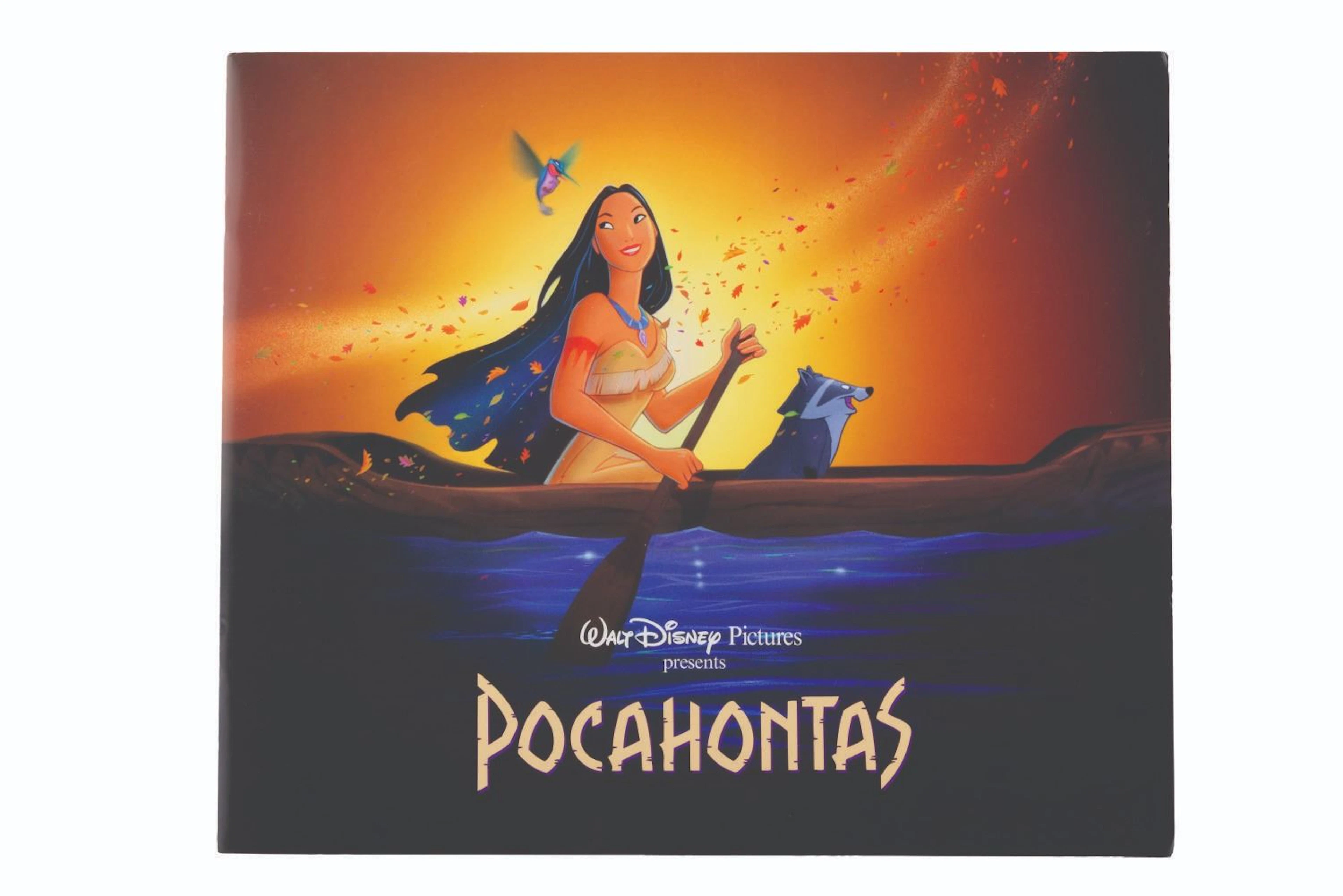 A "Pocahontas" Central Park Premiere Program Book.