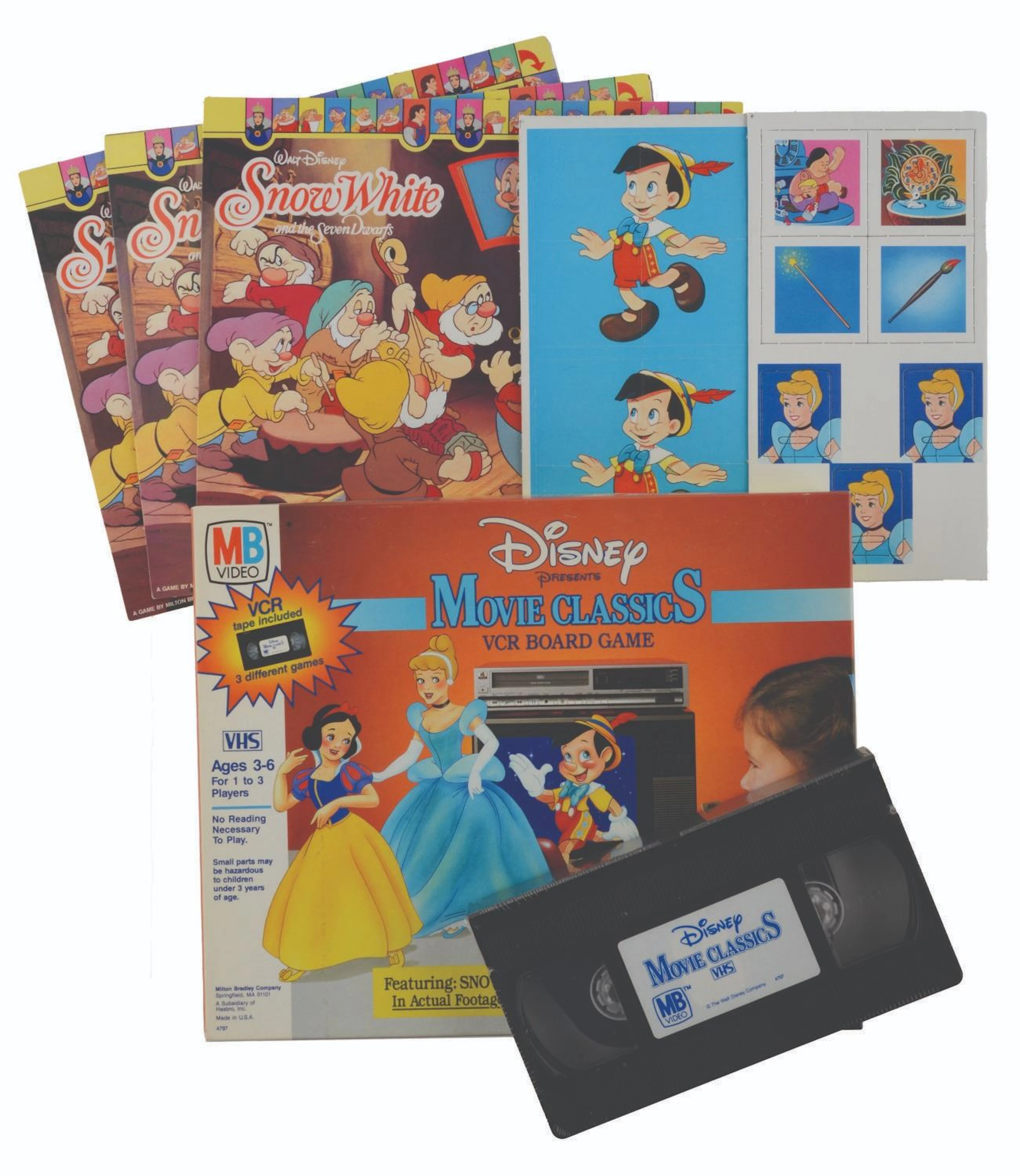 A Disney Movie Classics VCR Board Game.