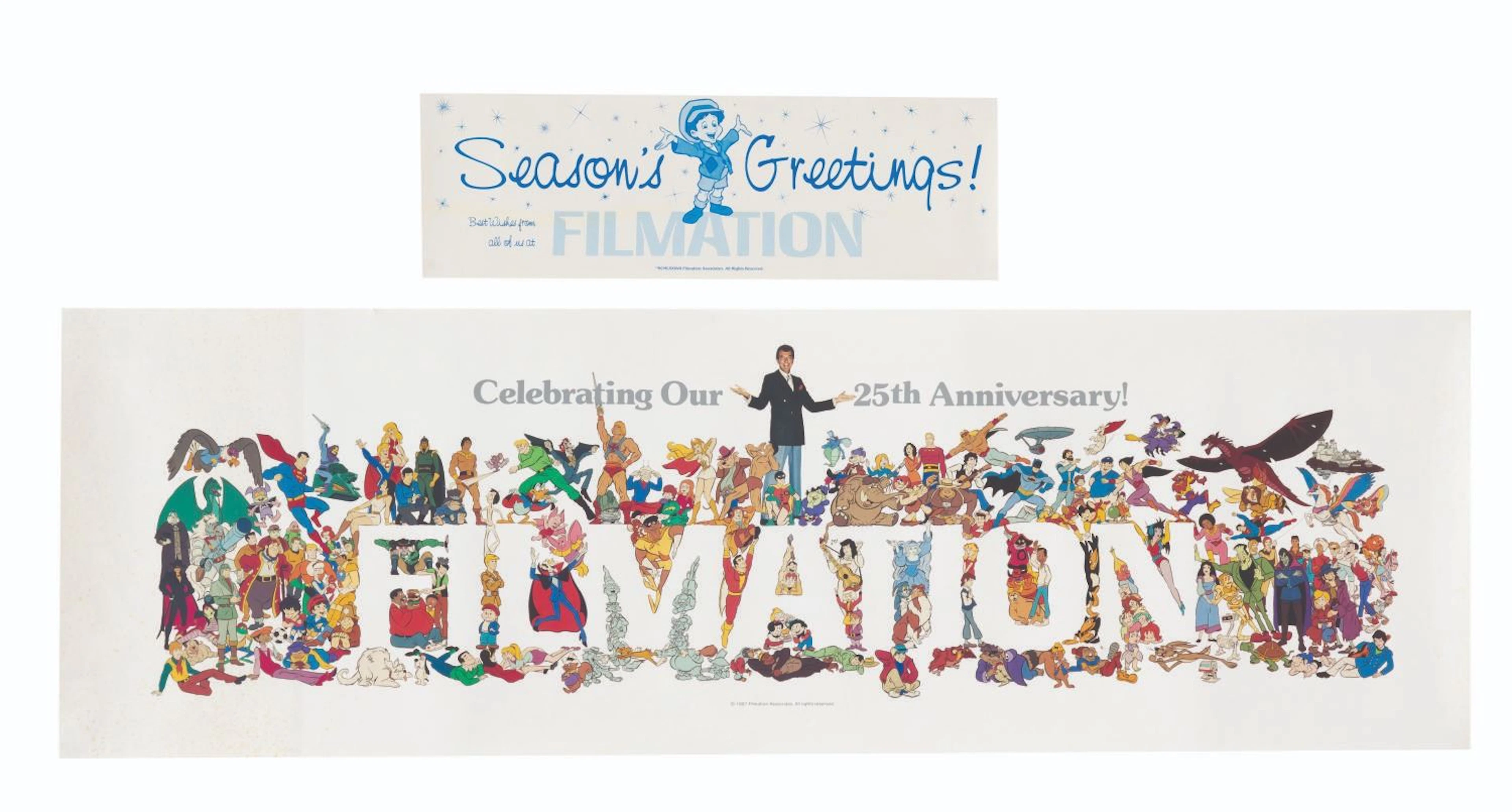 A Filmation 25th Anniversary Poster.