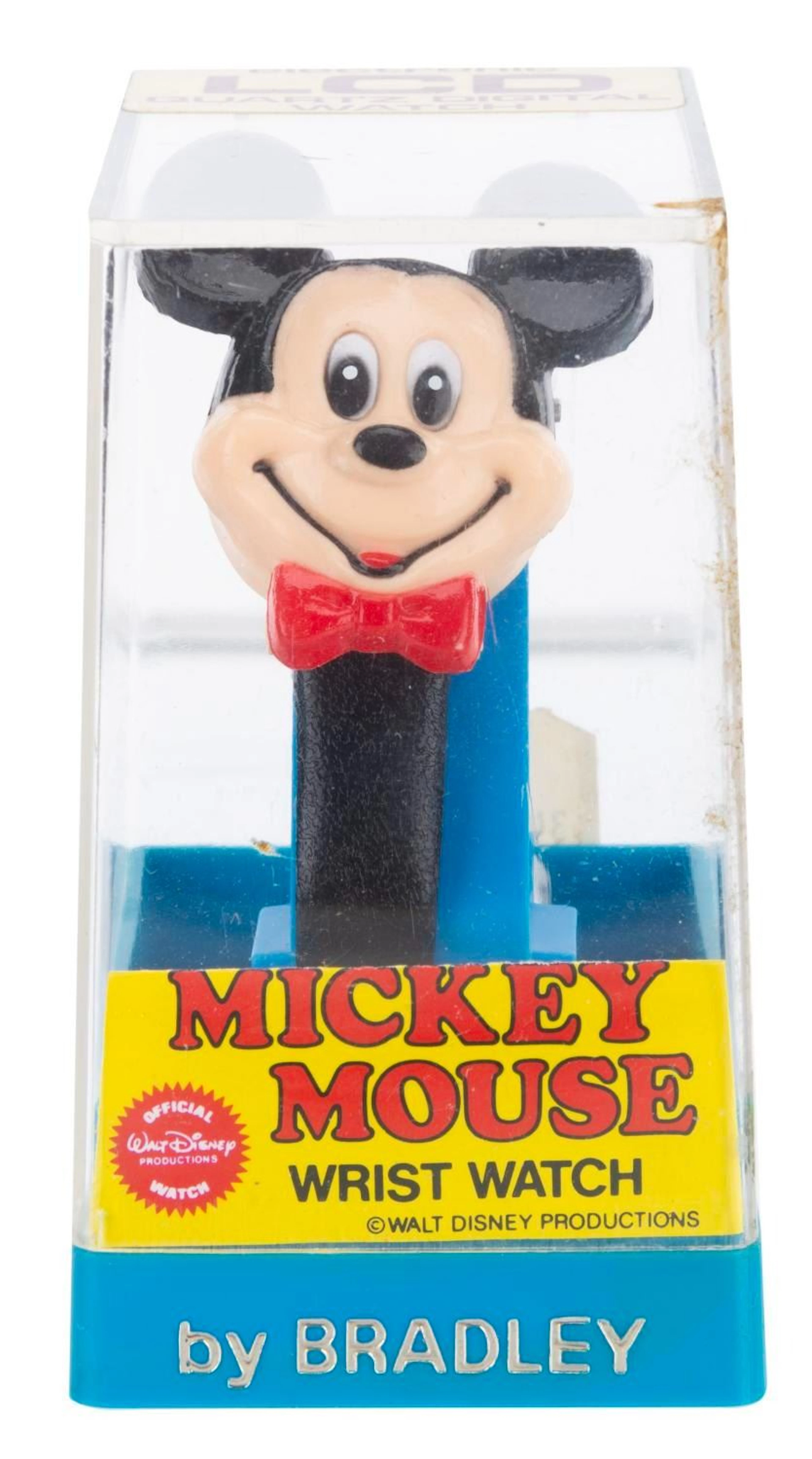 A Flip-Up Mickey Mouse Wristwatch.