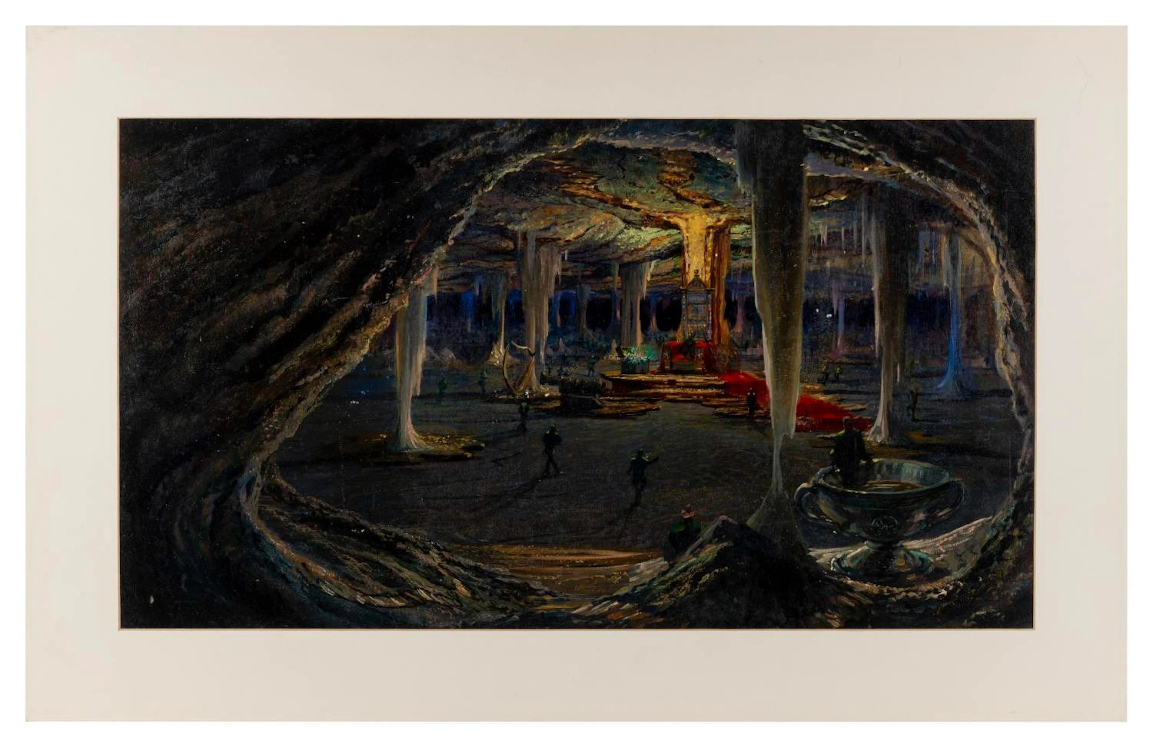 A Darby O'Gill Concept Painting by Ellenshaw.