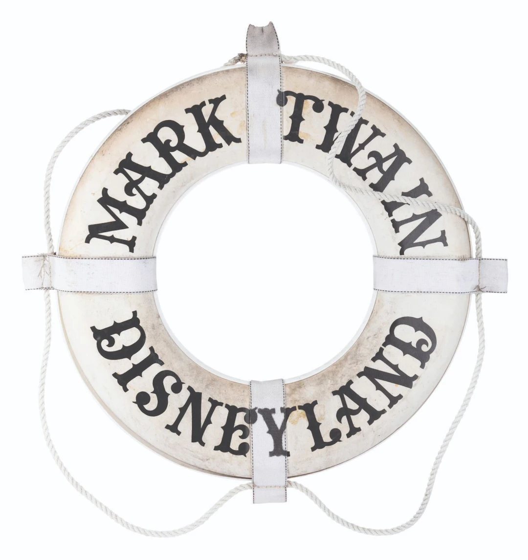A Mark Twain Life Preserver Prop.