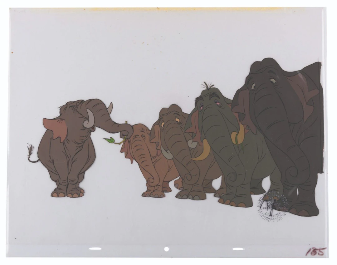 A "The Jungle Book" Production Cel.