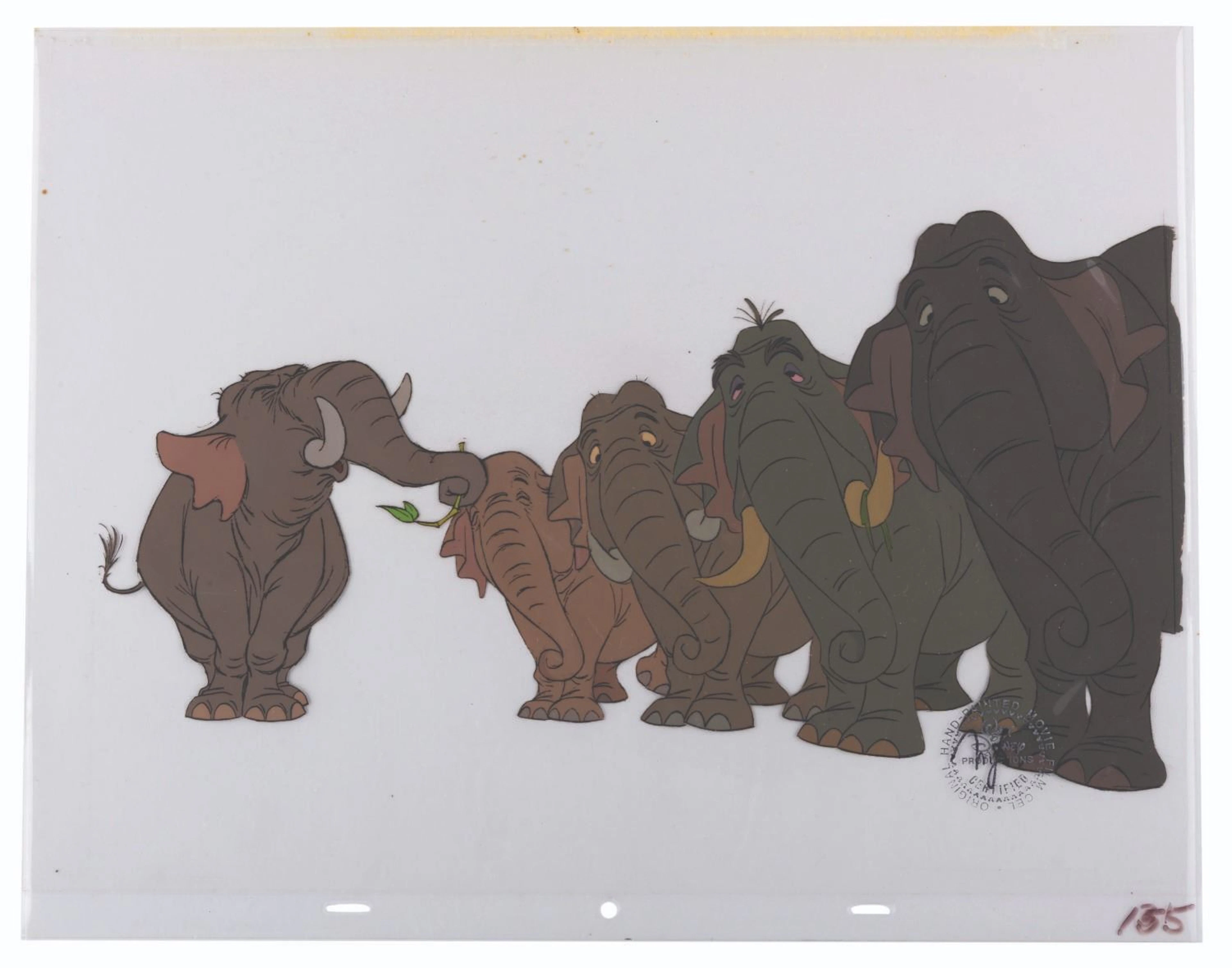 A "The Jungle Book" Production Cel.