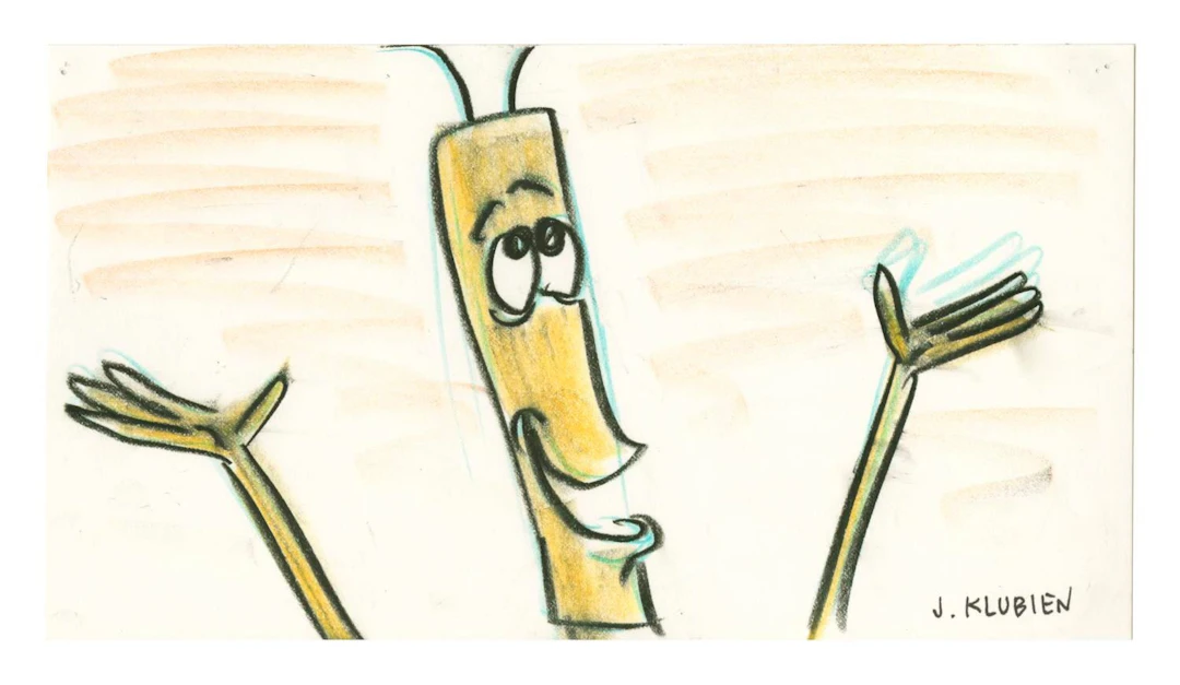 An "A Bug's Life" Slim Storyboard Drawing.