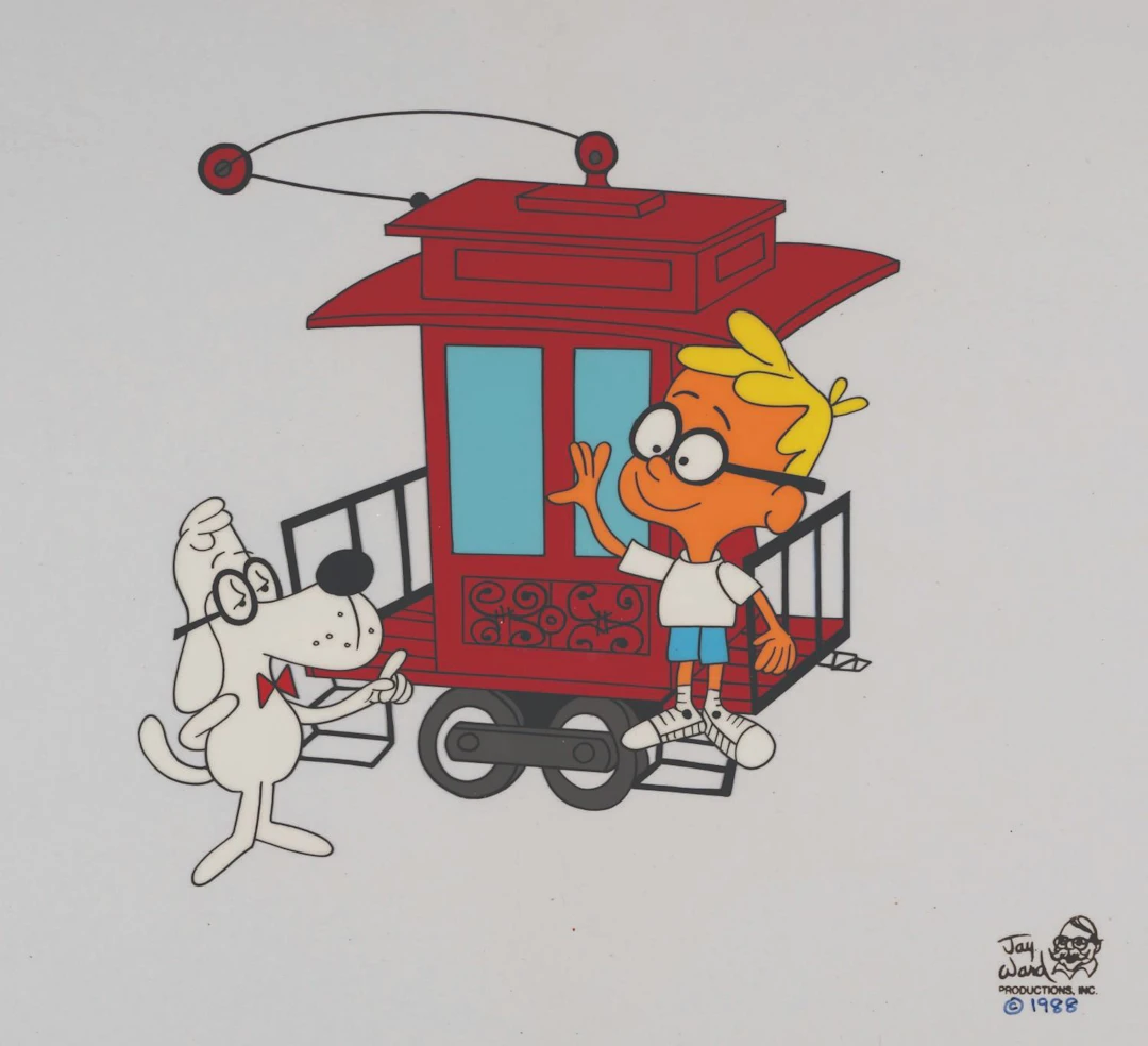 A Mr. Peabody and Sherman Scene Cel #24.