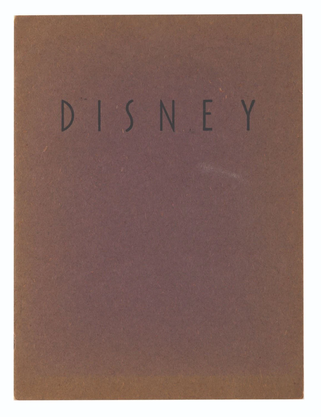 A Rare Walt Disney Retrospective Exhibition Catalog.