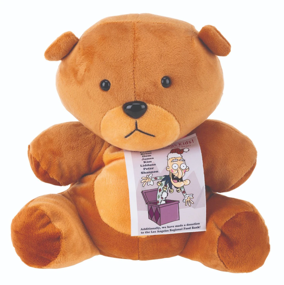 A "Family Guy" Rupert Stuffed Bear Crew Gift.