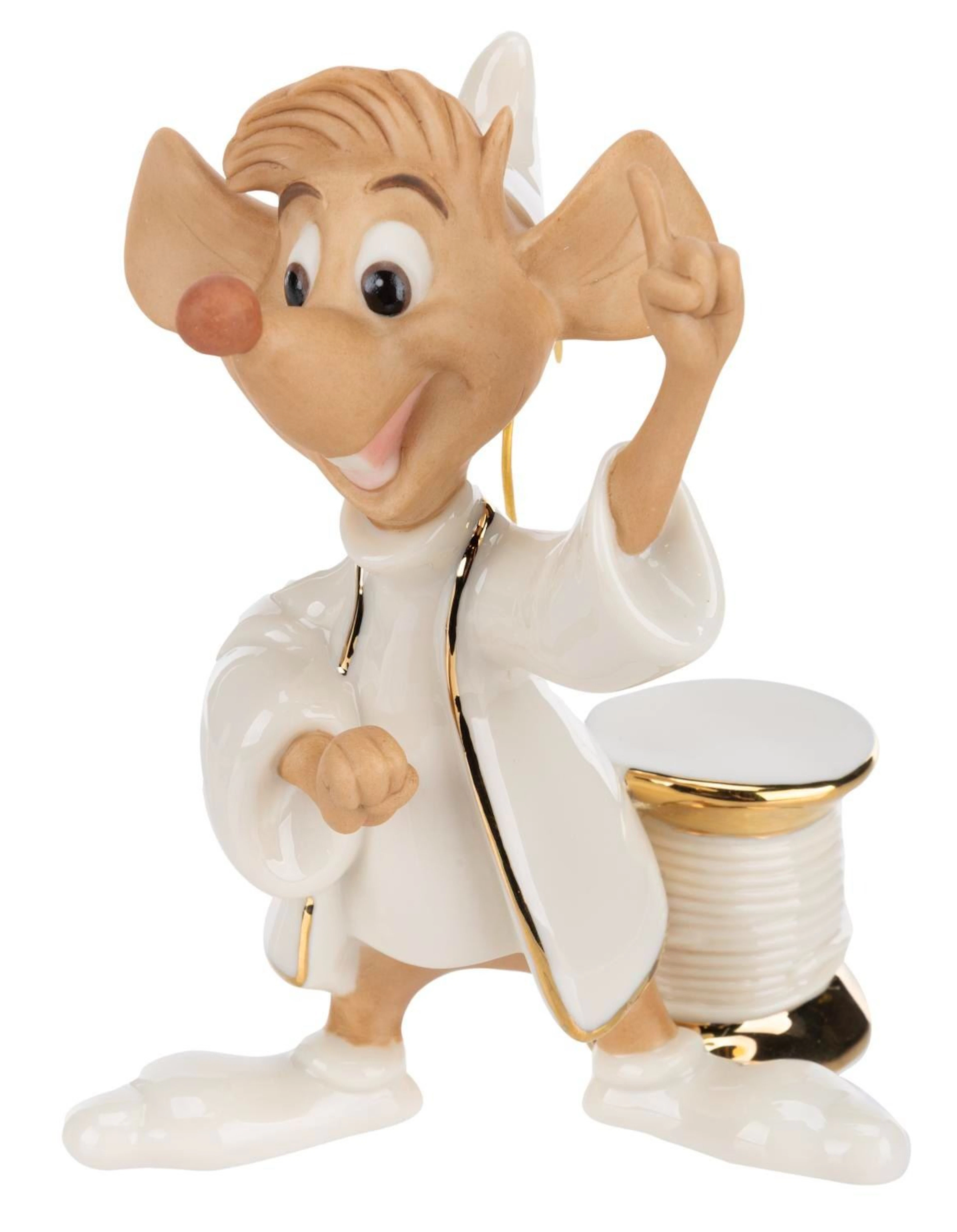 A "Cinderella " Jaq Figurine by Lenox Classics.