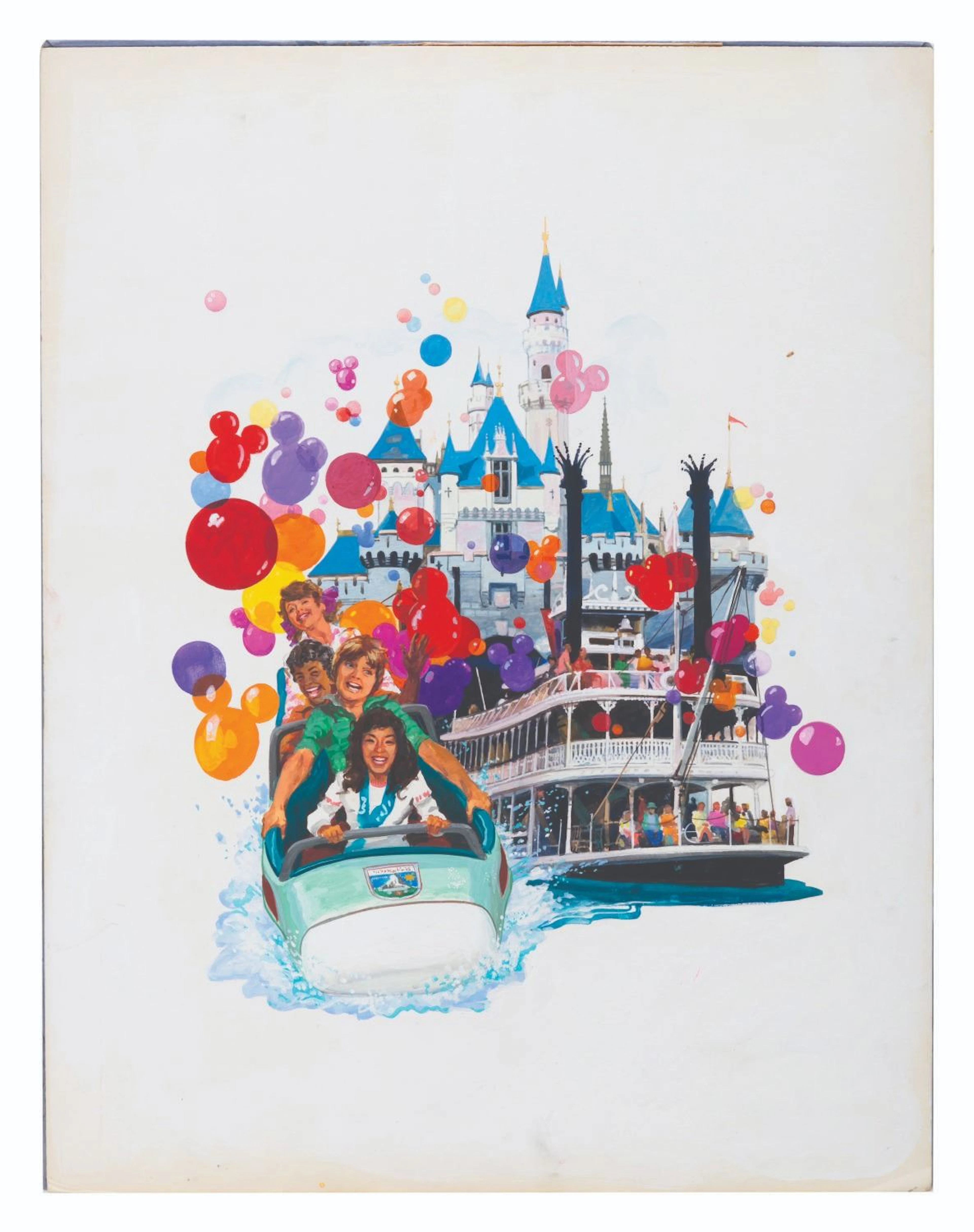 An Original Disneyland Special Event Painting.