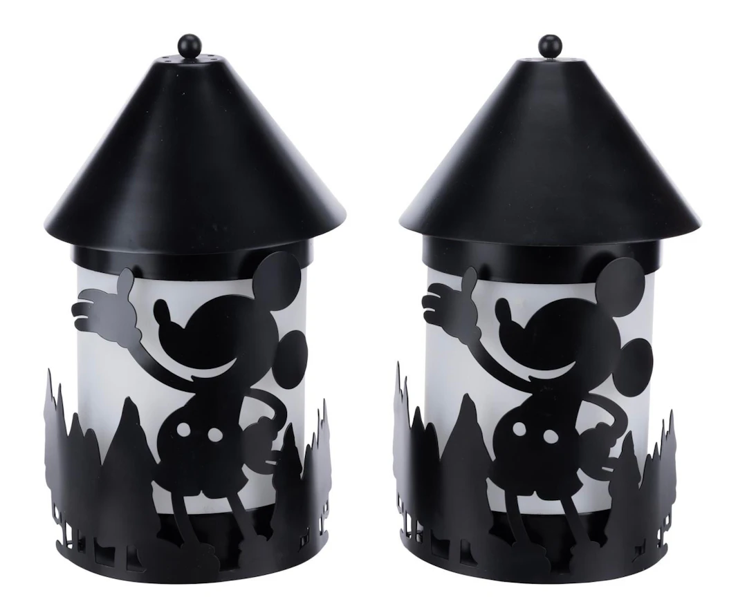 A Pair of Mickey Mouse Electric Lamps.