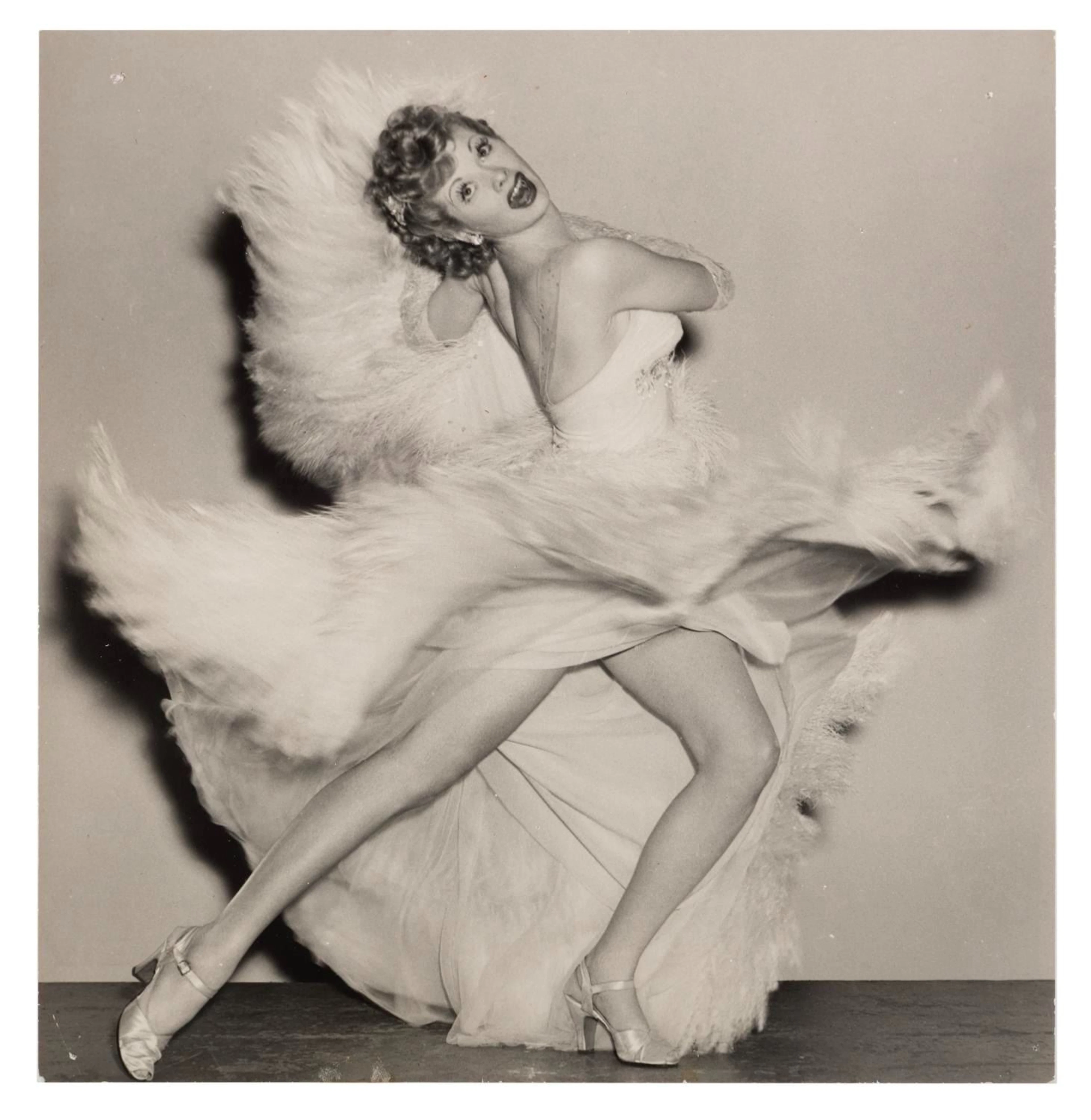 A Rare Early Lucille Ball Dancing Photo.