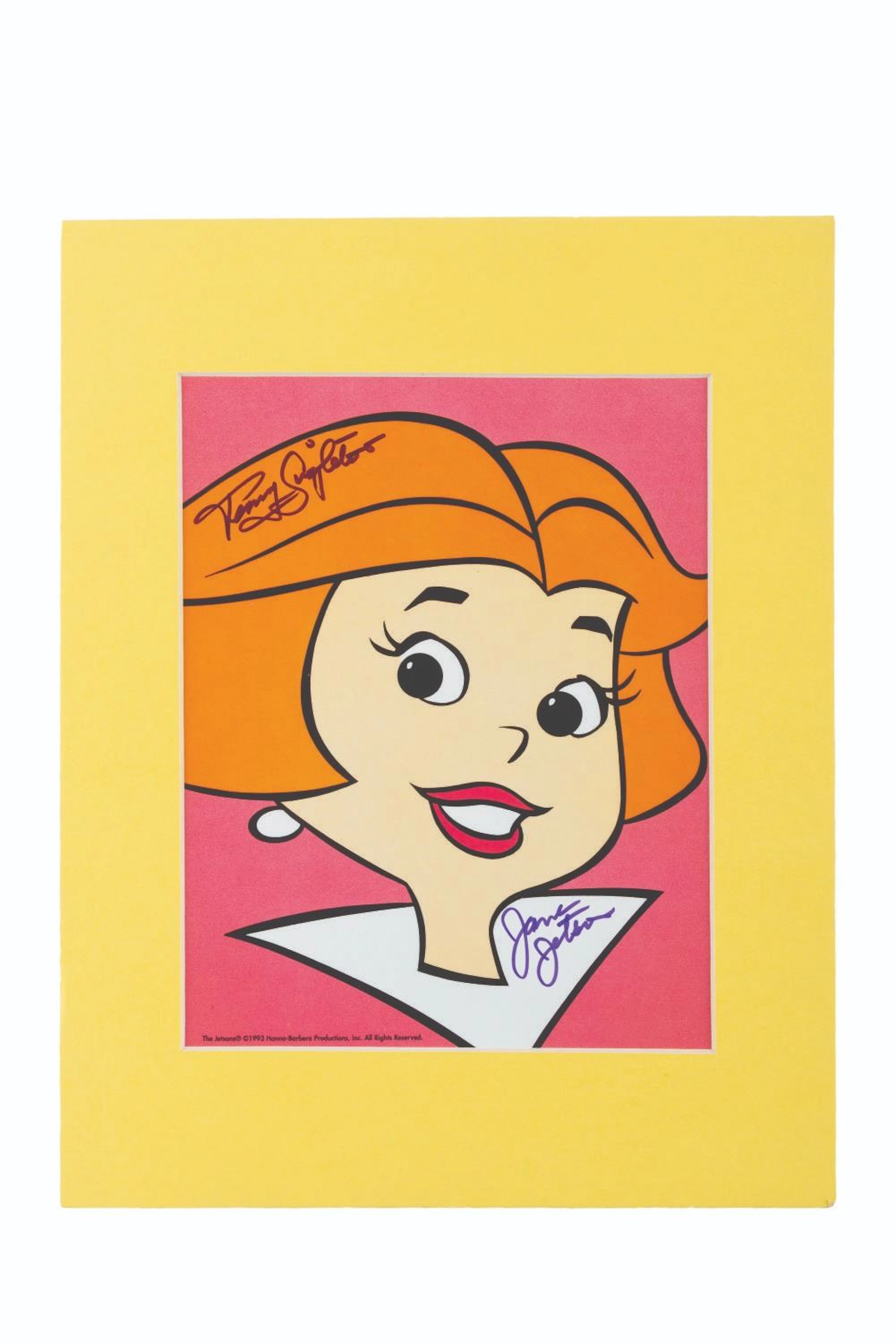 A Signed Jane Jetson Poster Print.