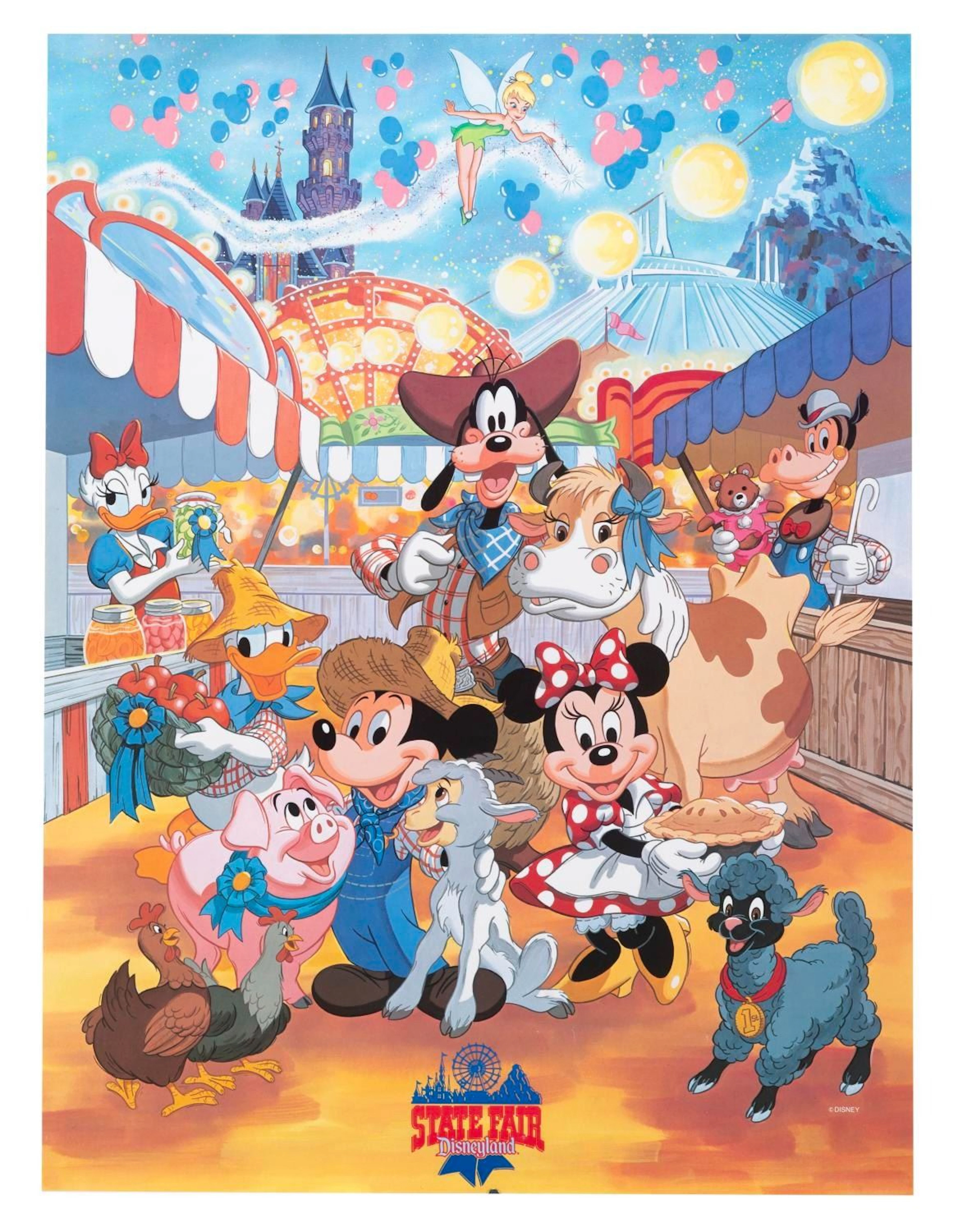 A Disneyland State Fair Poster.