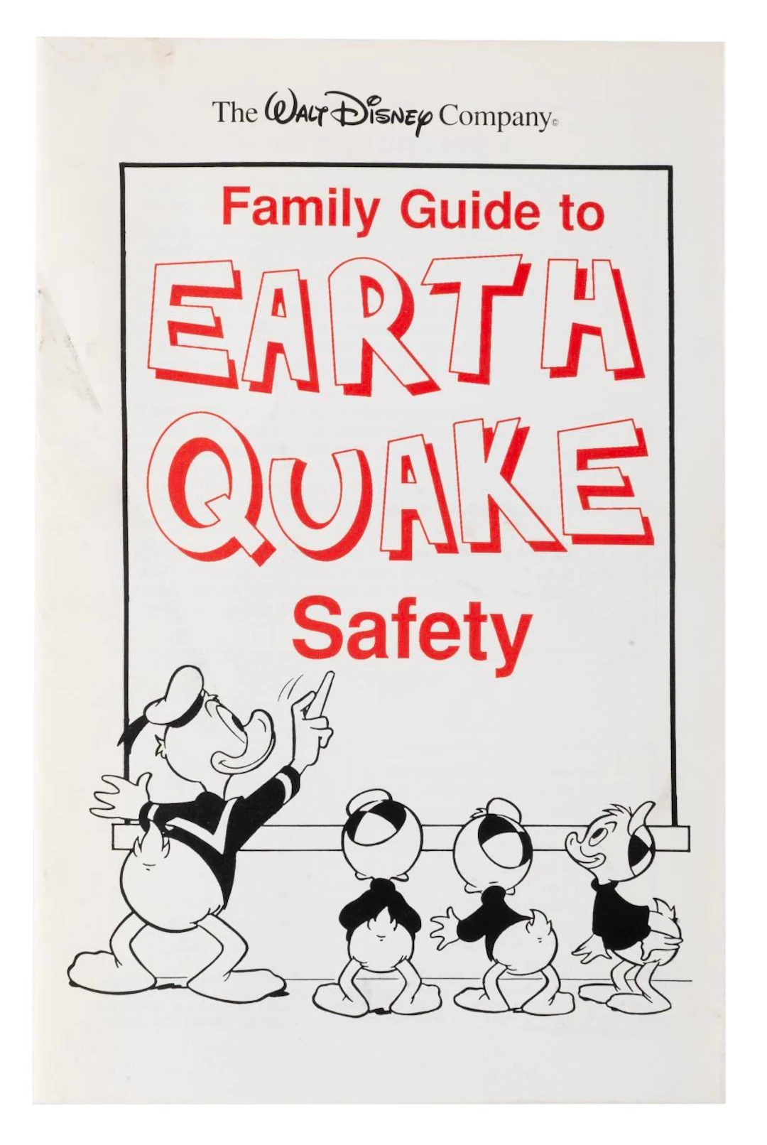 A Disney Company Guide to Earthquake Safety.