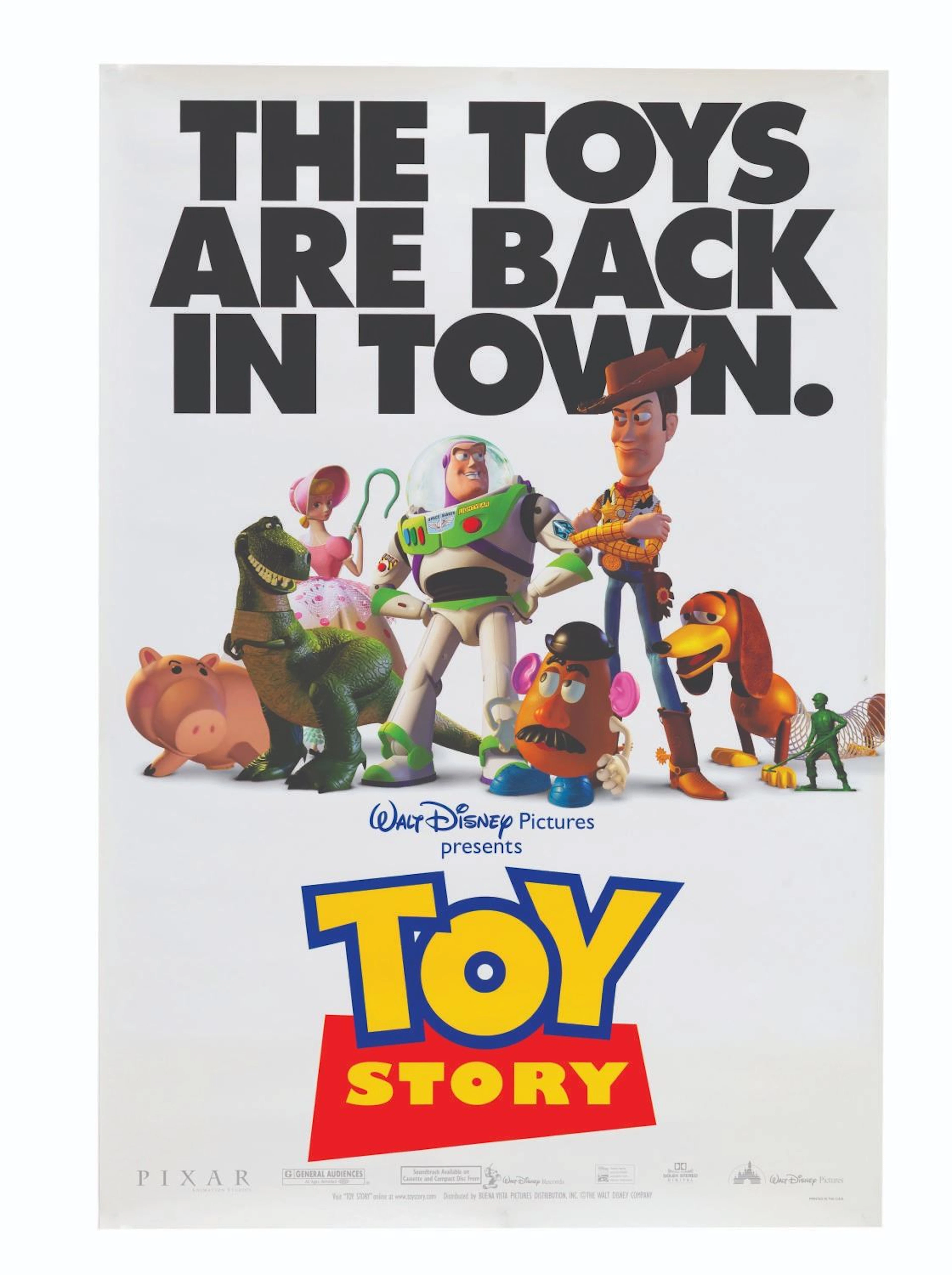 A Toys Are Back "Toy Story " One-Sheet.