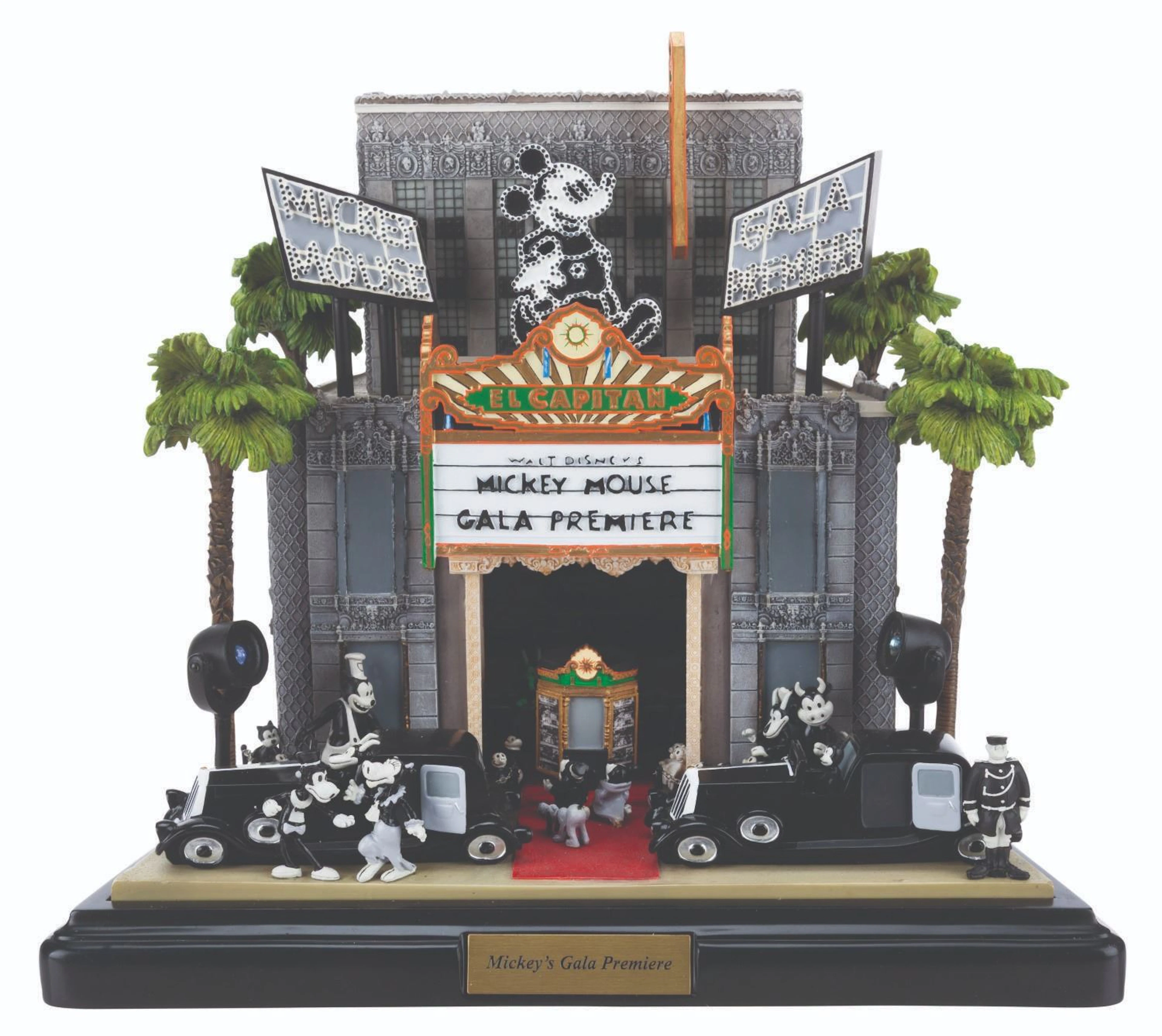 A "Mickey's Gala Premiere" Sculpture by Olszewski.