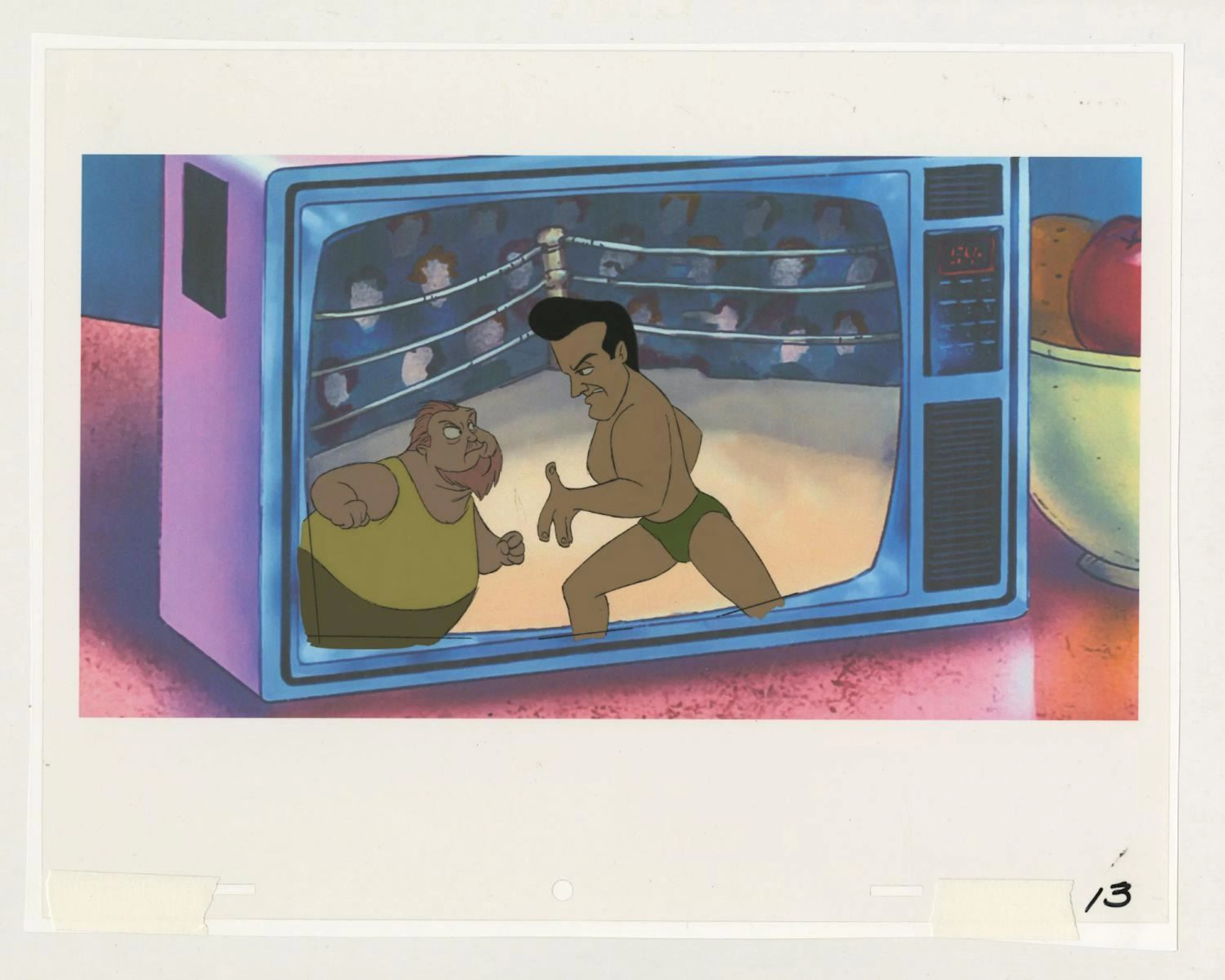 An “Oliver and Company” Production Cel.