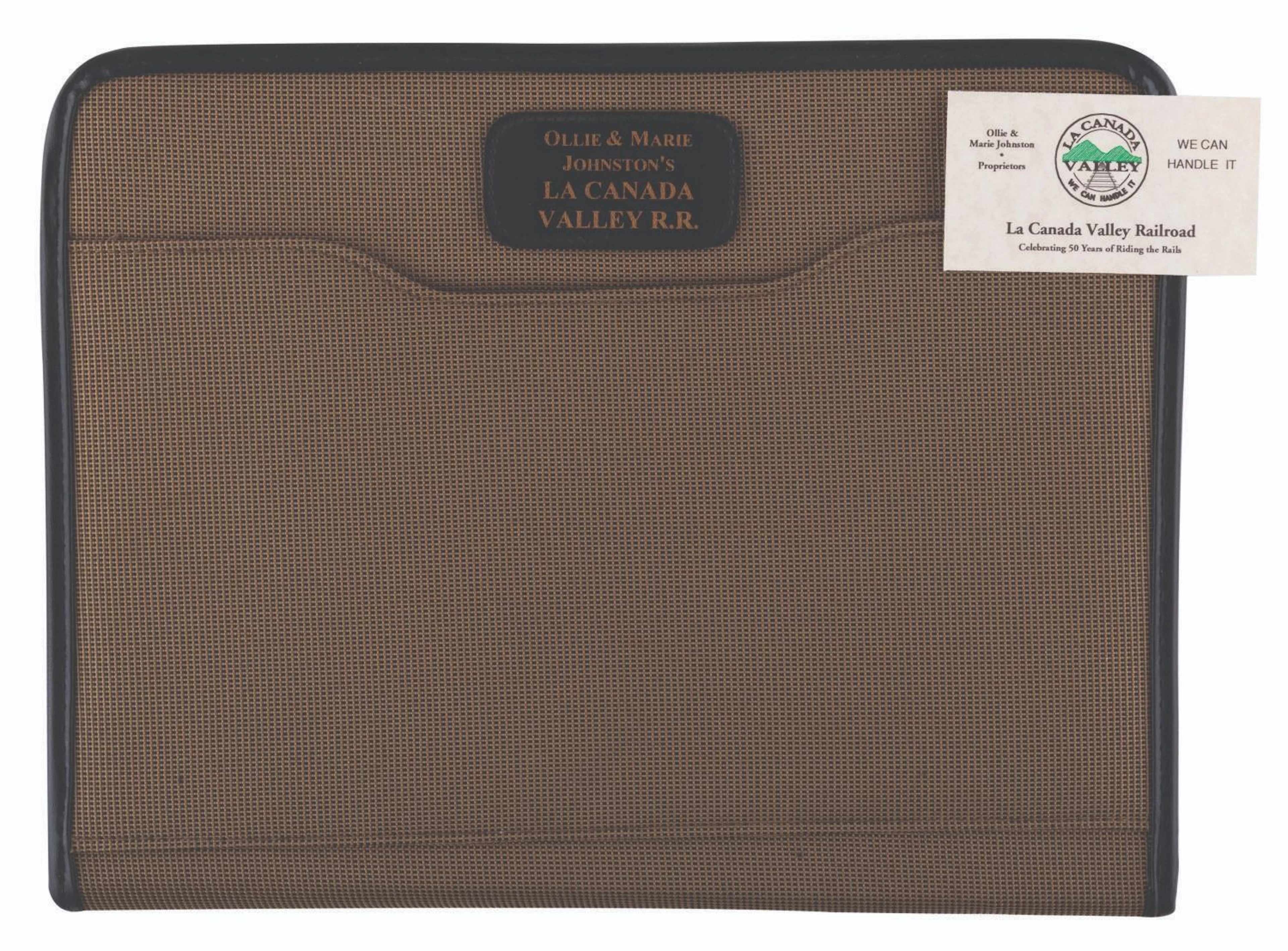 An Ollie & Marie Johnston's La Canada Valley Railroad Folio.