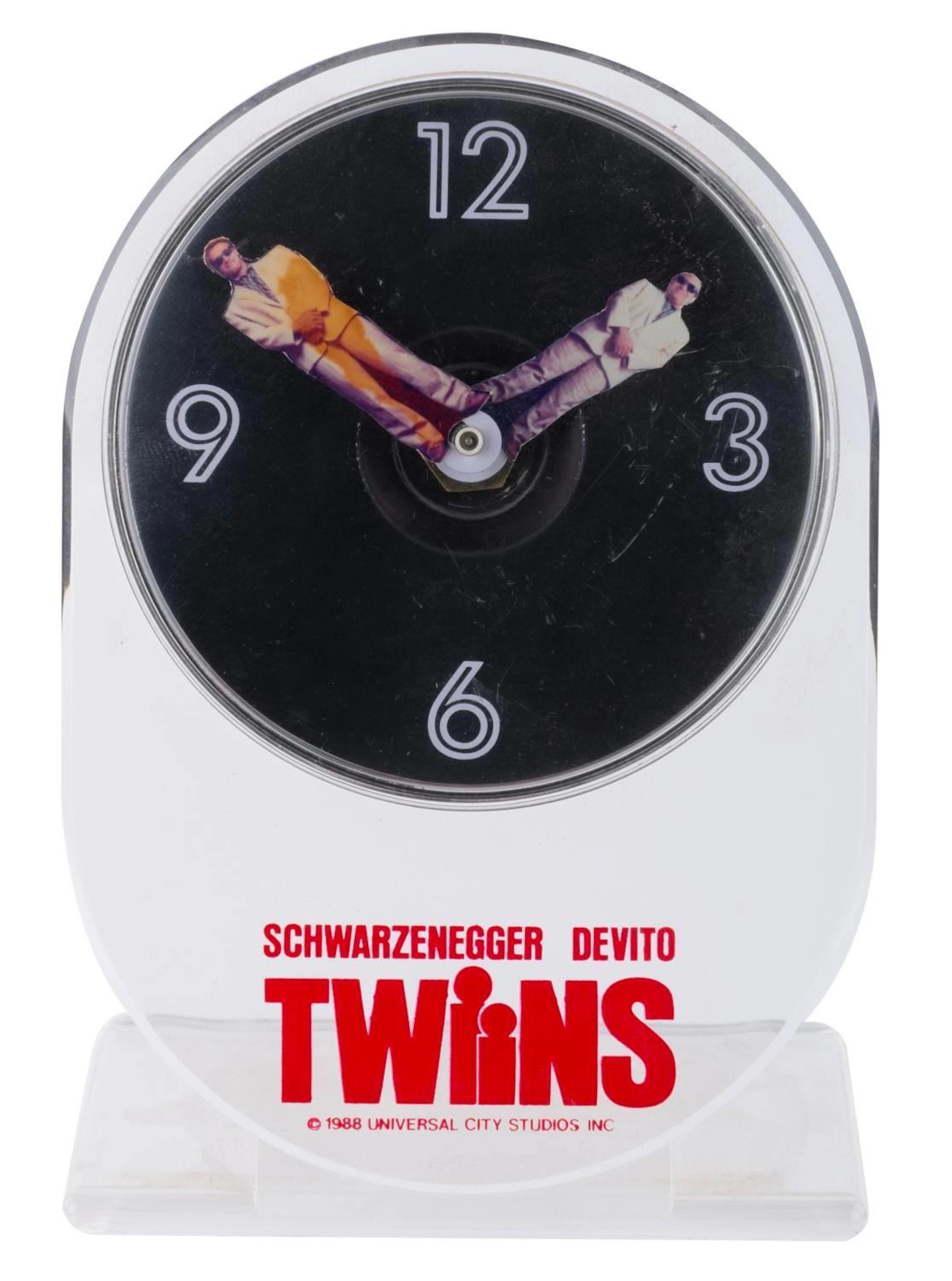 A "Twins” Promotional Desk Clock.