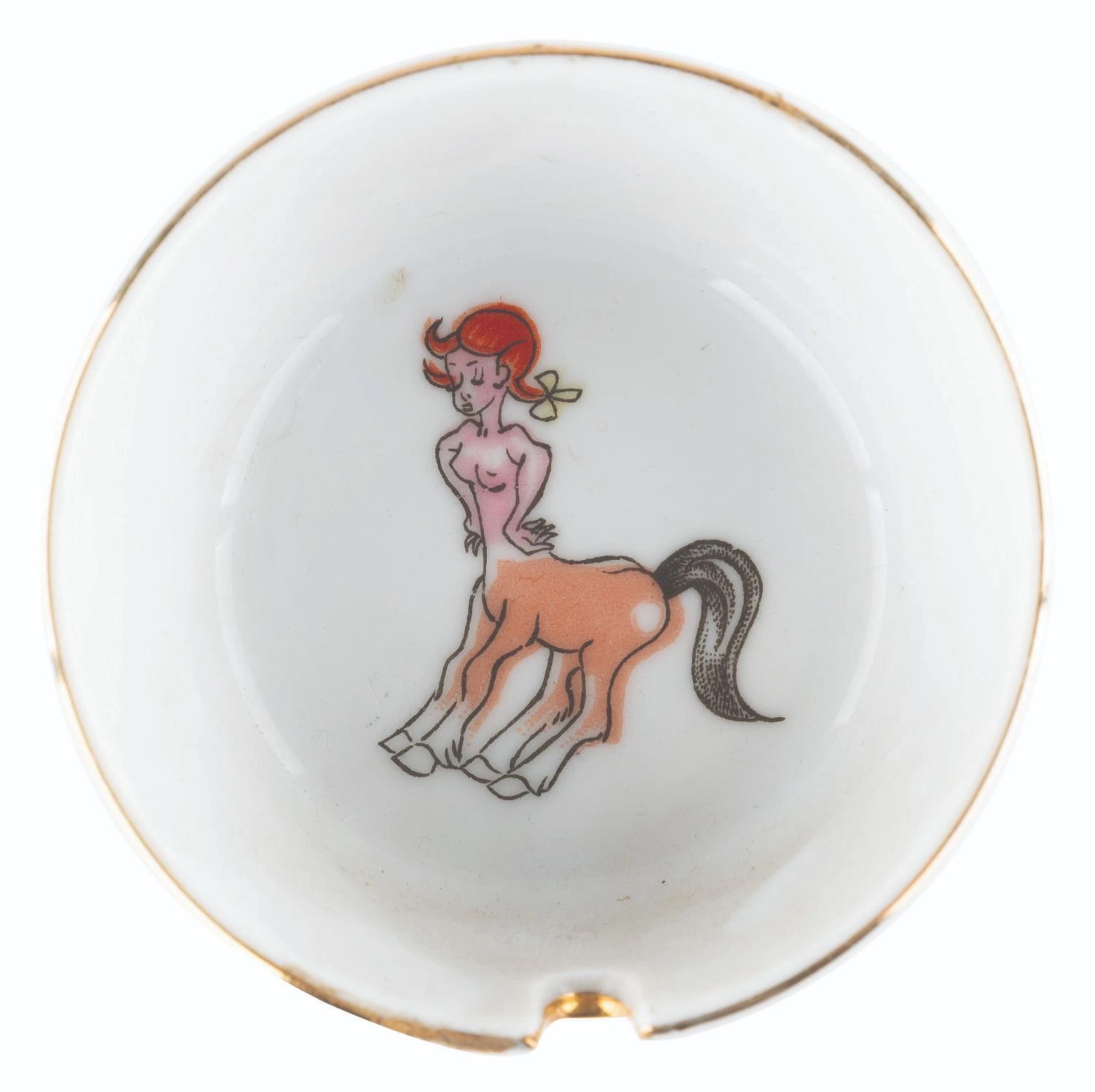 A Fantasia Centaurette Ashtray.