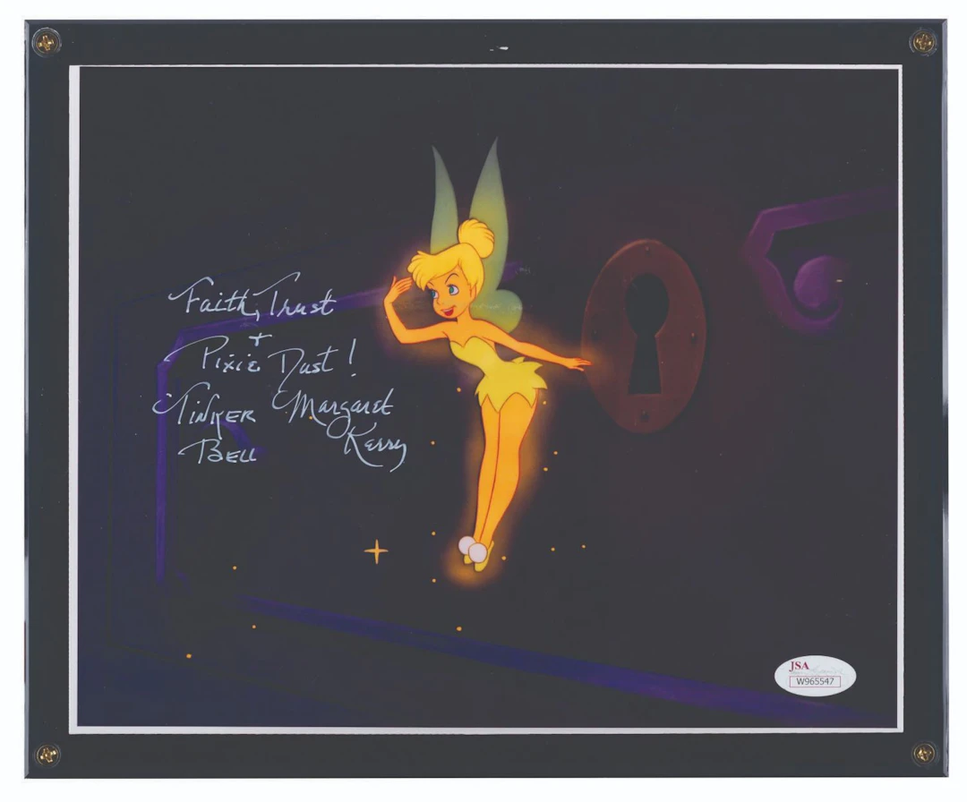 A Margaret Kerry Signed Tinker Bell Photo.