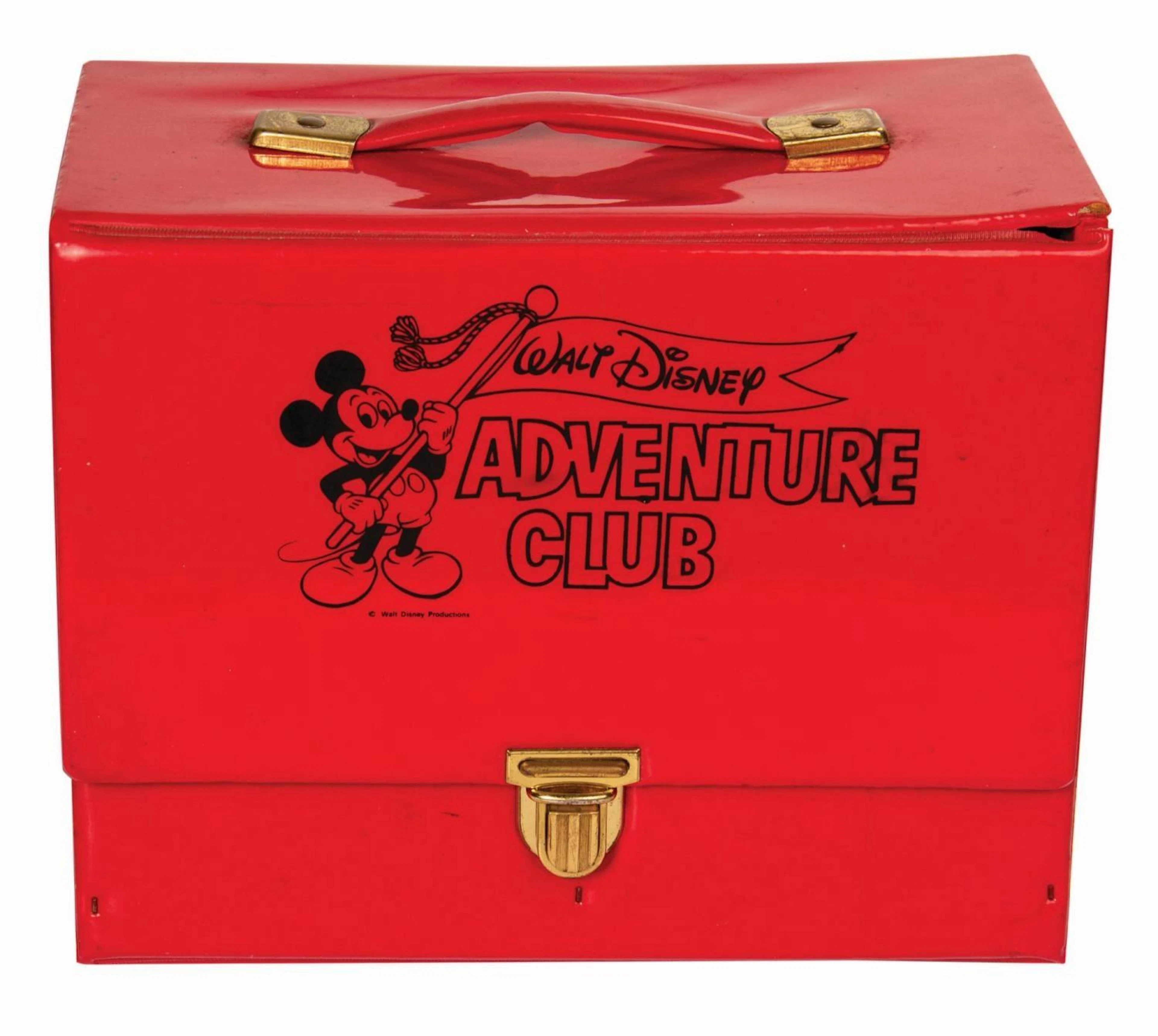 A Walt Disney Adventure Club Mickey Mouse Case.