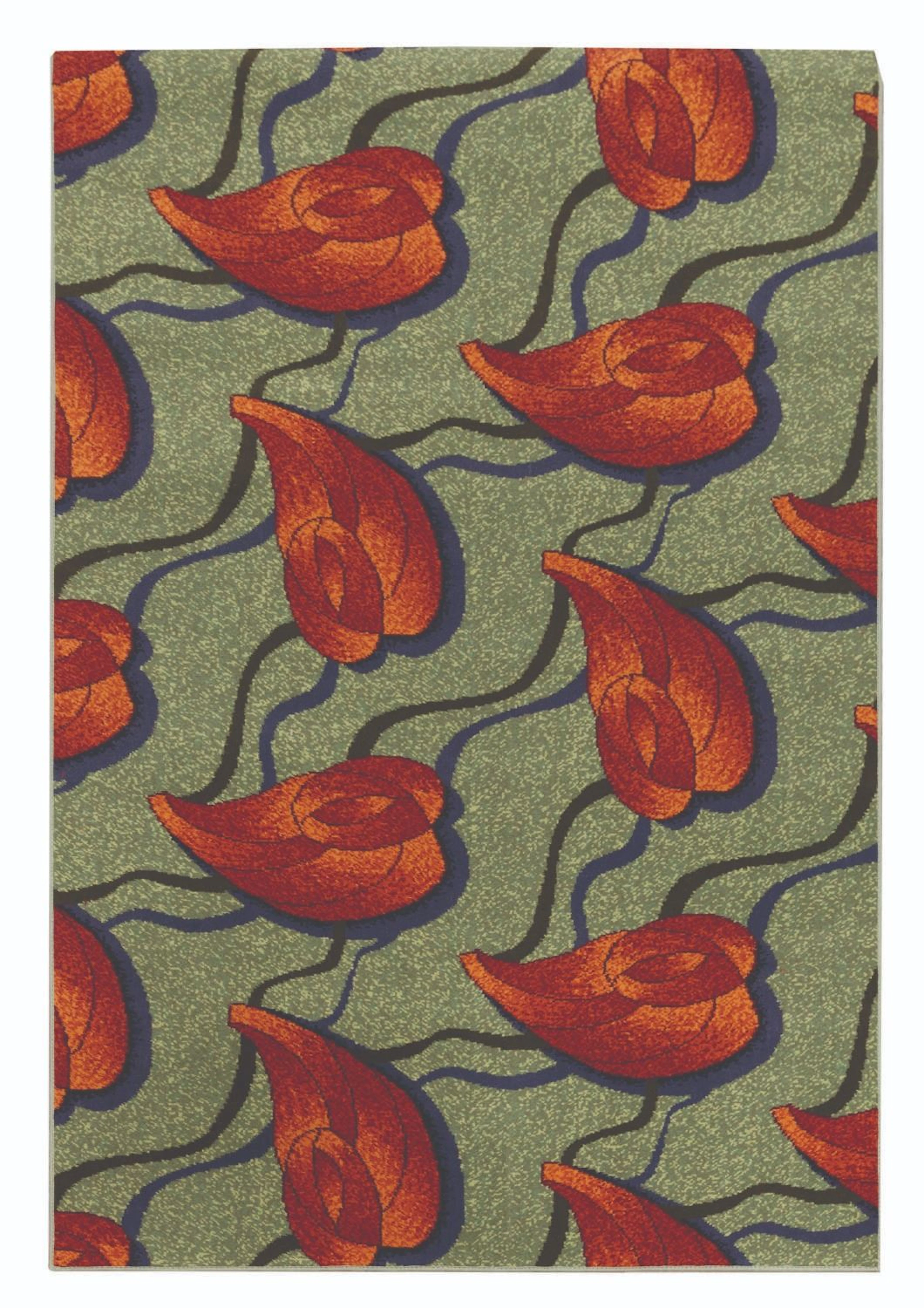 A Disneyland Resort "Leaves" Carpet Sample.