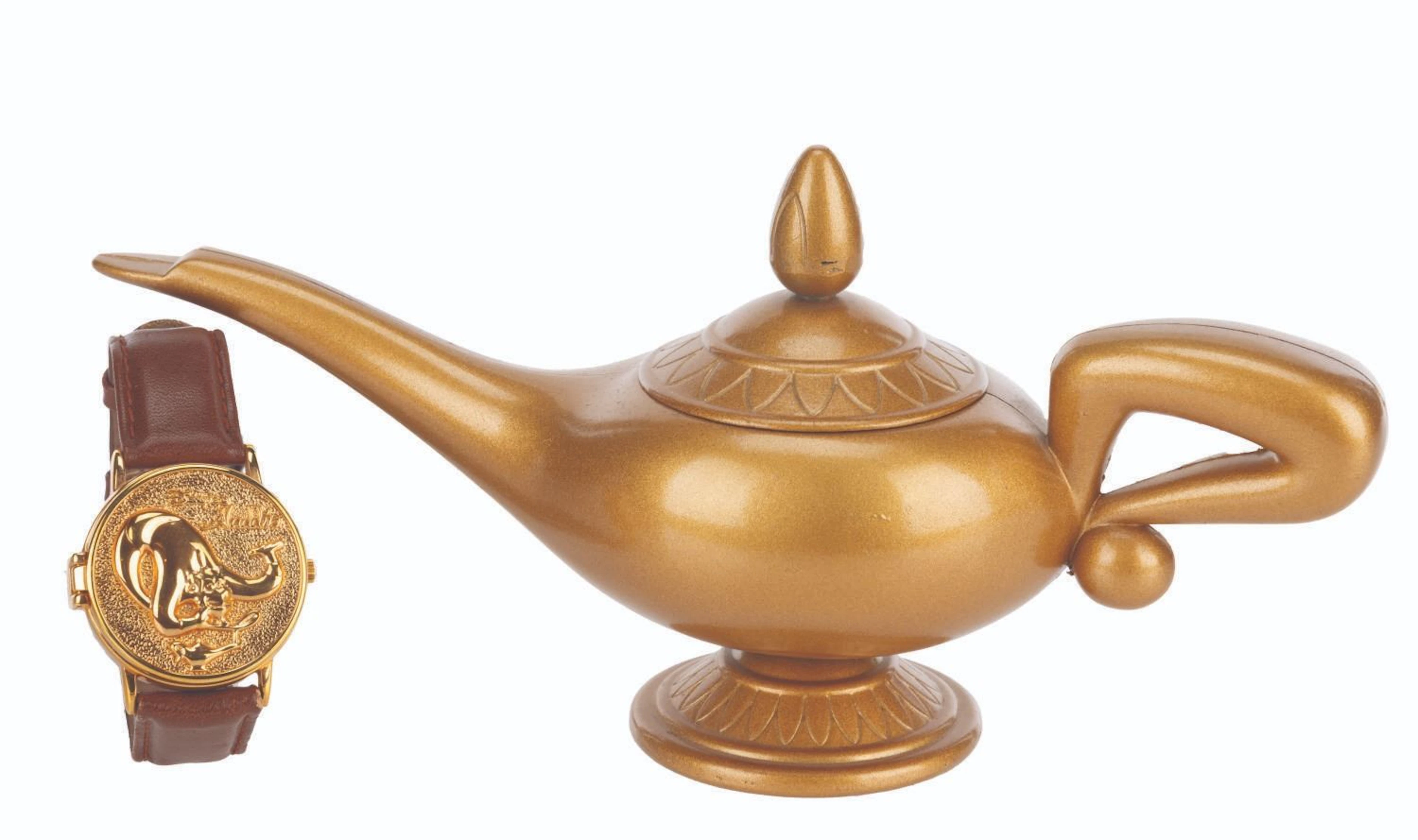 An"Aladdin" Genie Pop-Up Watch with Lamp.