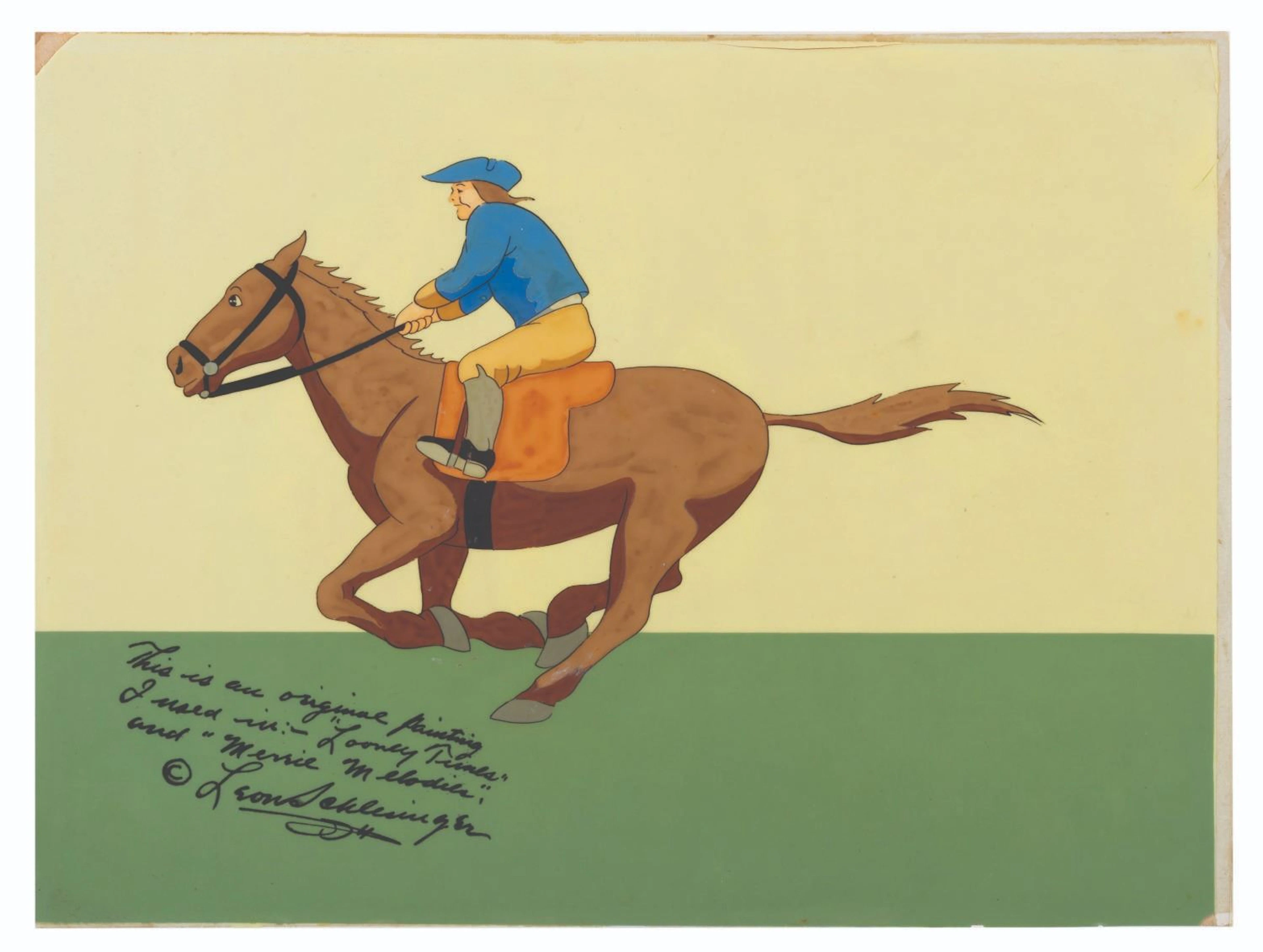 An Original "Old Glory" Production Cel.