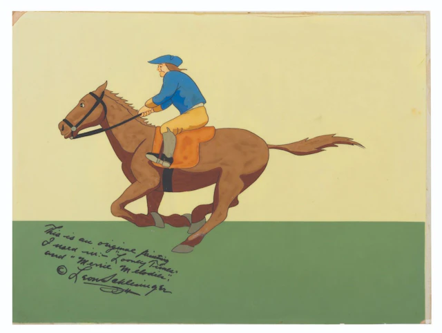 An Original "Old Glory" Production Cel.