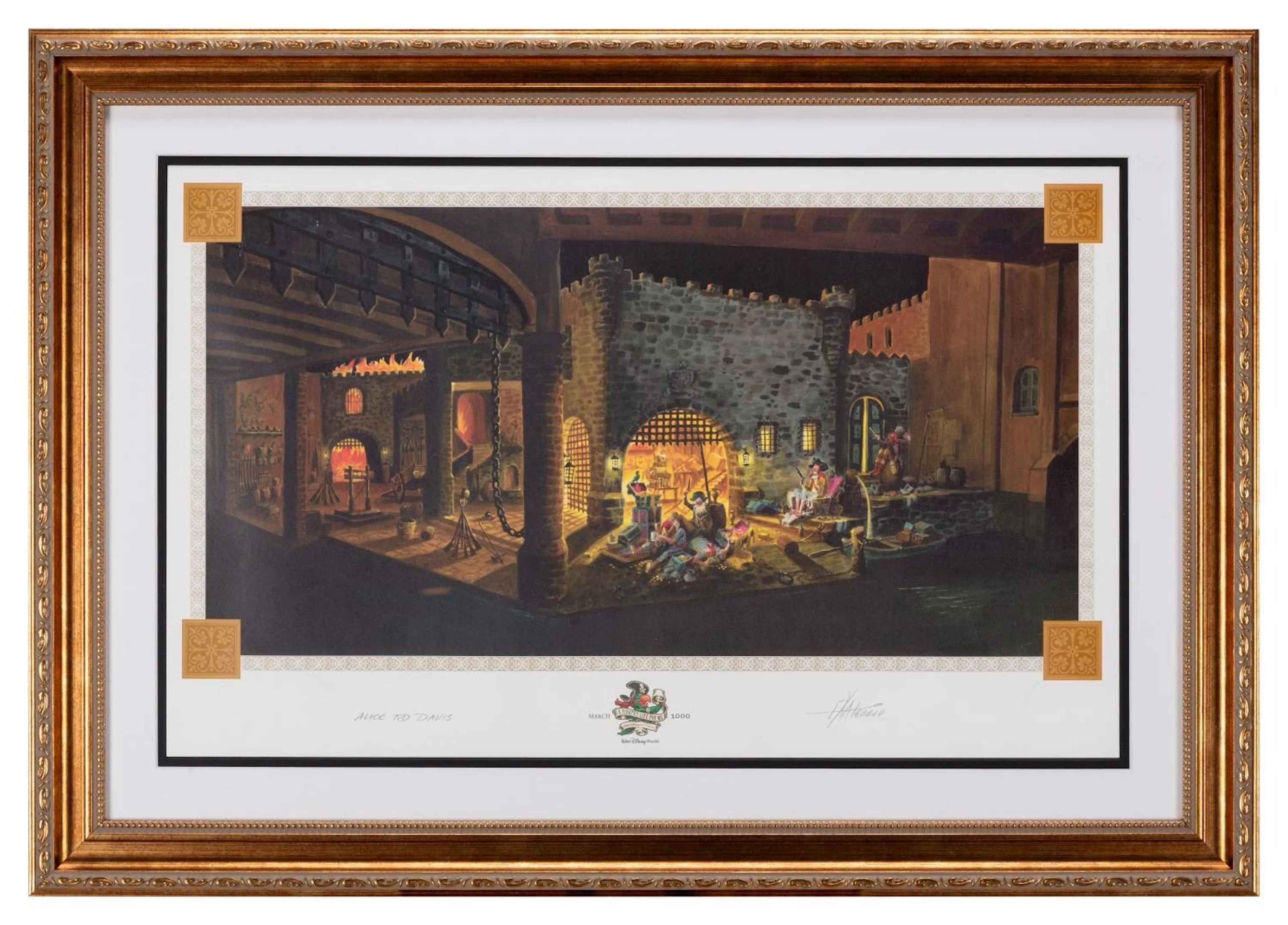 A Multi-Signed Pirates of the Caribbean Print.