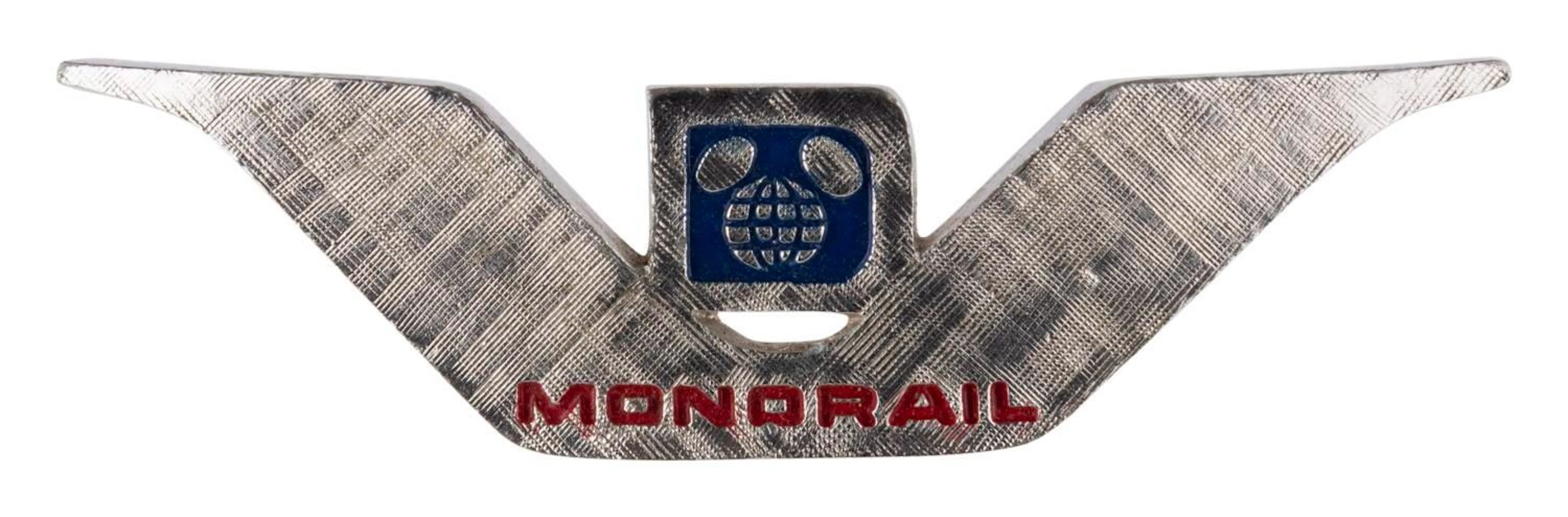 A Monorail Hat Badge.