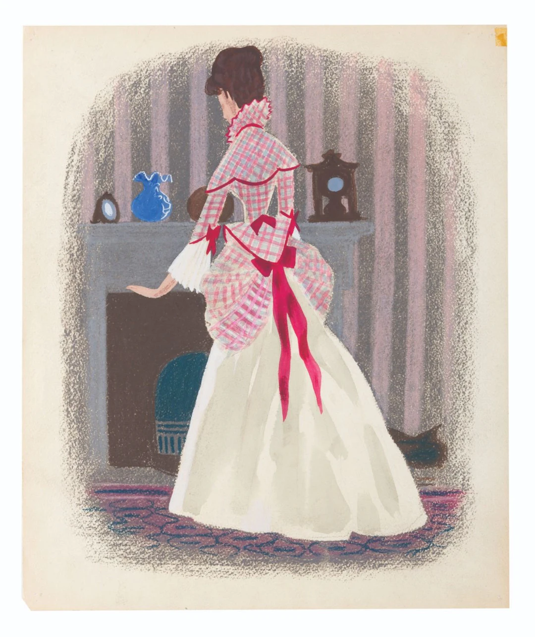 A Mary Blair "Song of the South" Concept Painting.