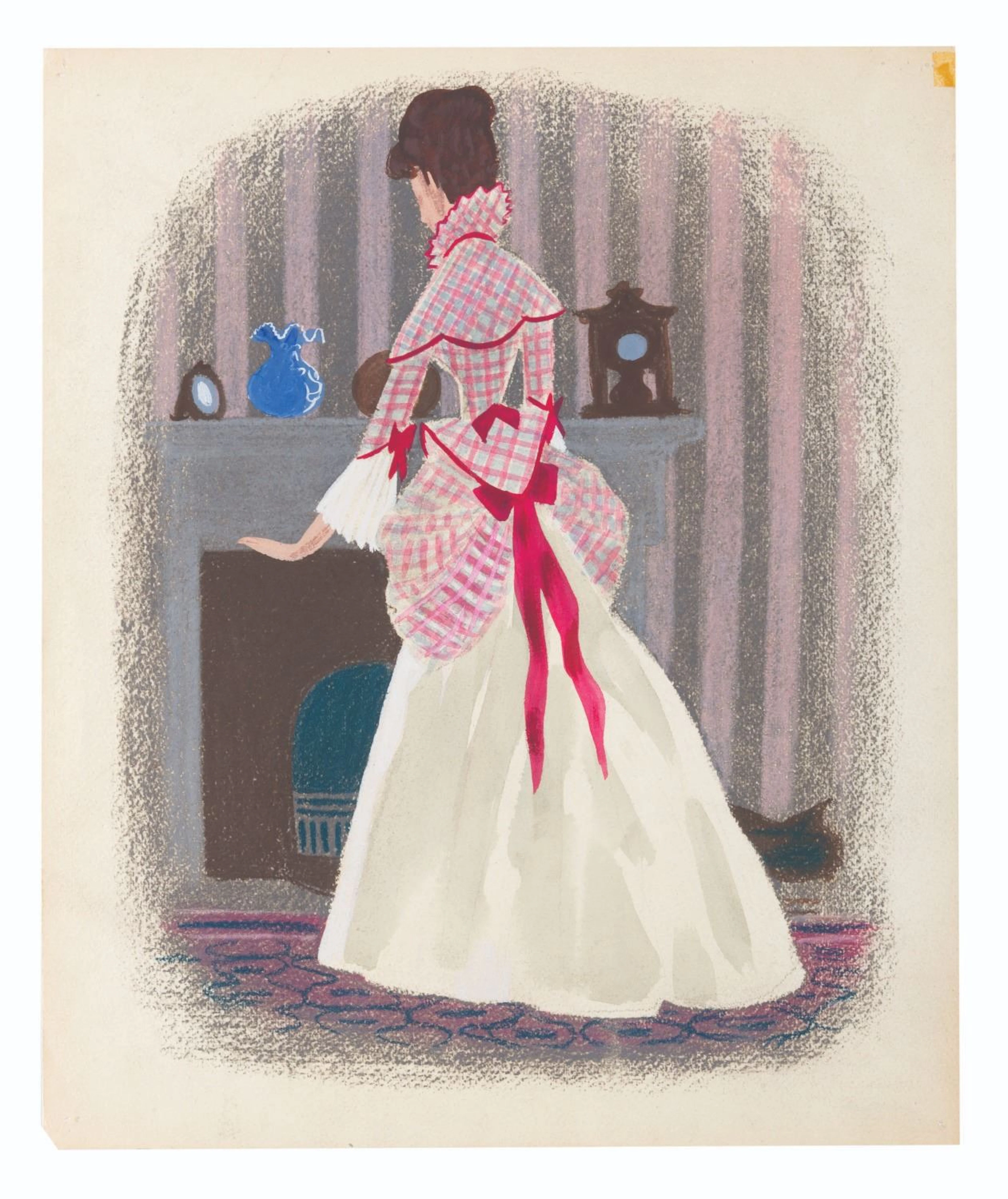 A Mary Blair "Song of the South" Concept Painting.