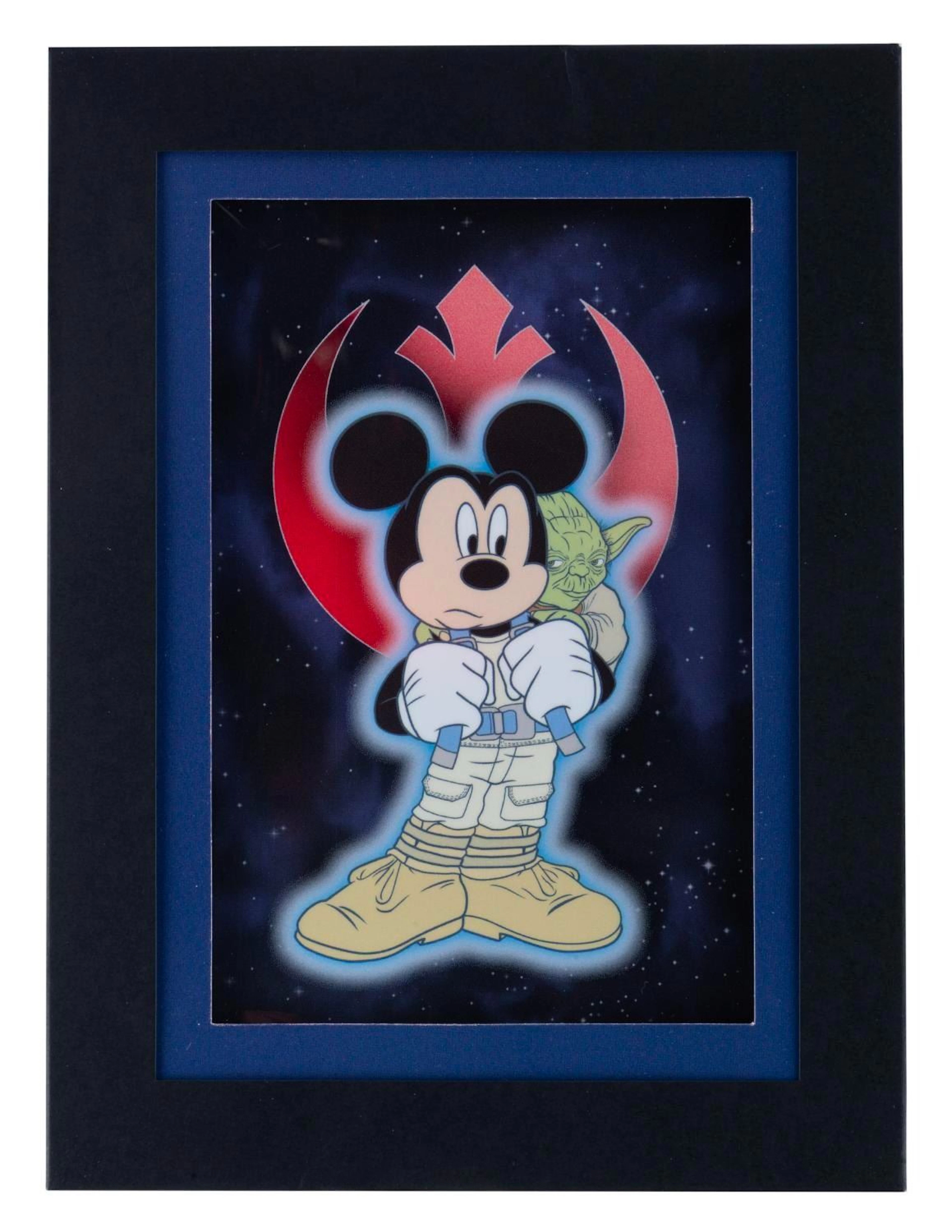 A Mickey Mouse as Luke Skywalker Laser Cel.