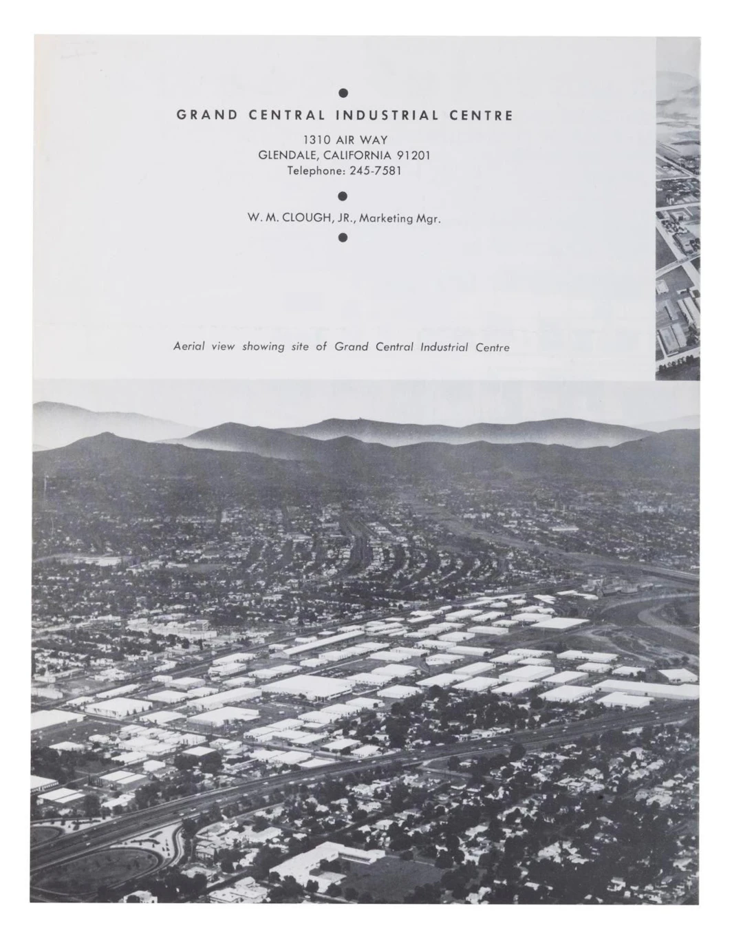 A WED Imagineering Grand Central Brochure.