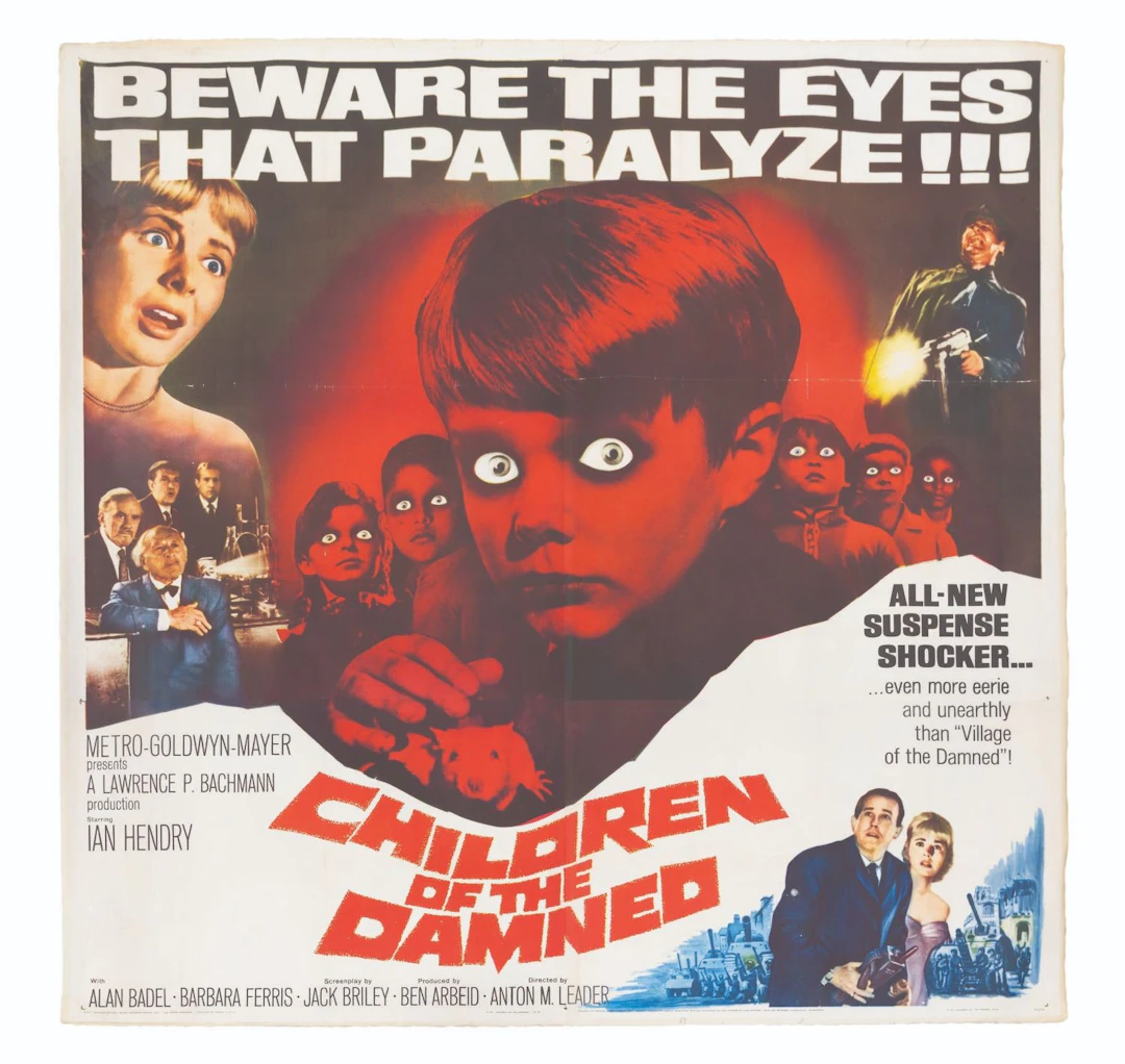 A "Children of the Damned" 6-Sheet.