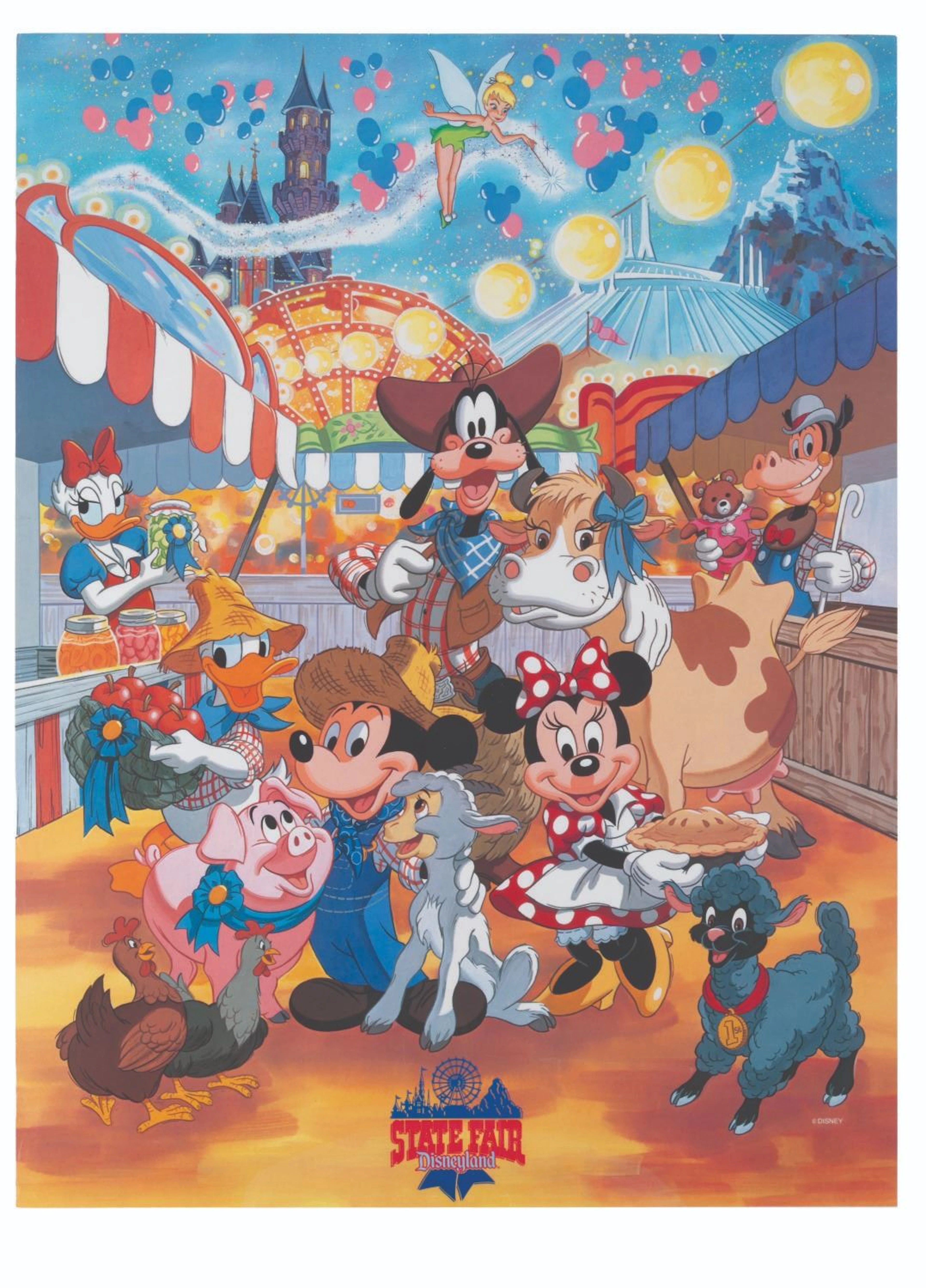 A Disneyland State Fair Poster.
