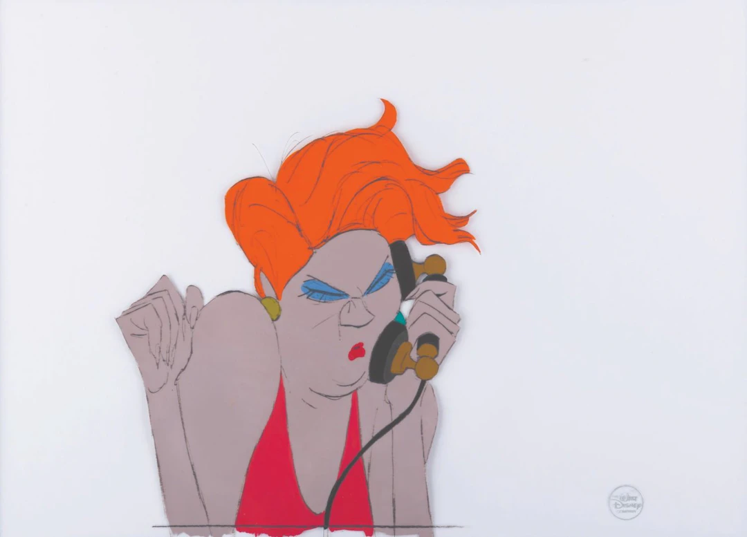 A "The Rescuers" Original Production Cel.