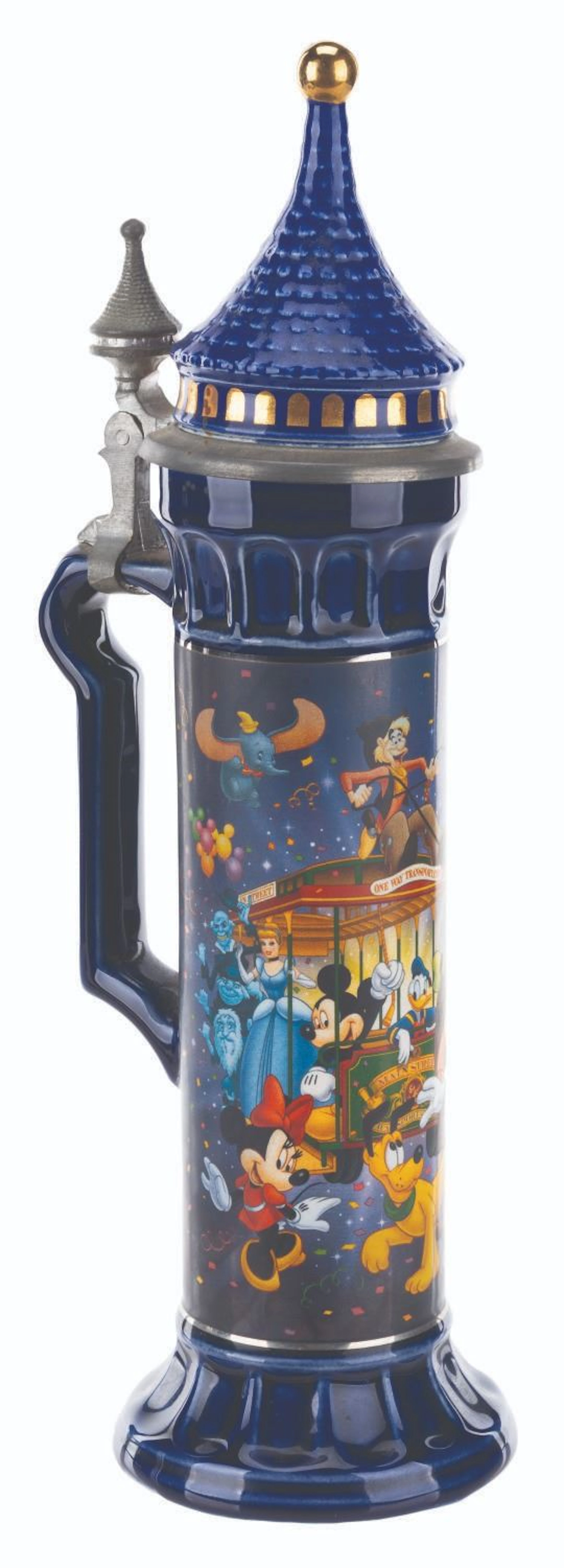 A Walt Disney World 35th Anniversary Stein.