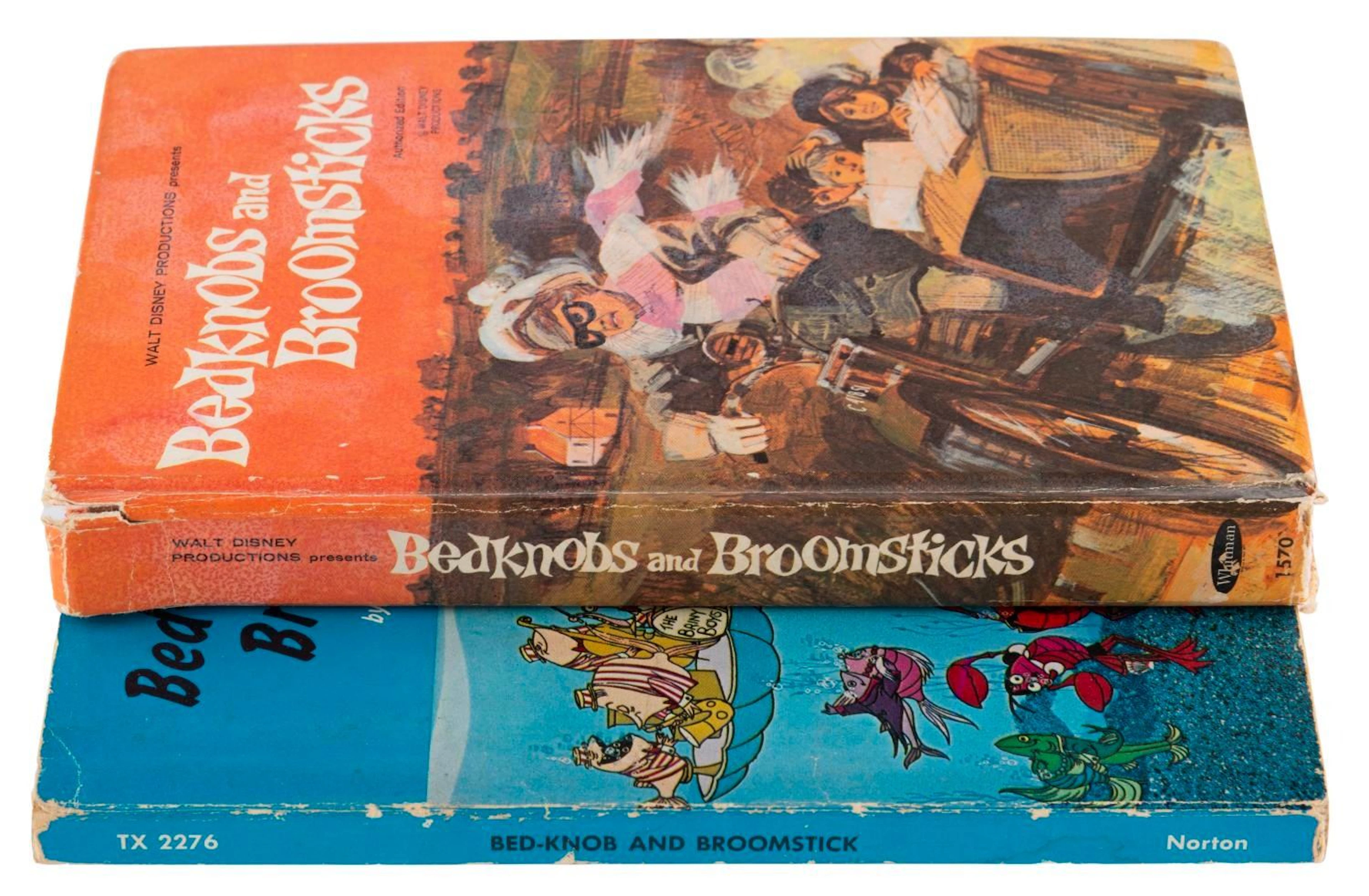 A Pair of "Bedknobs and Broomsticks" Books.