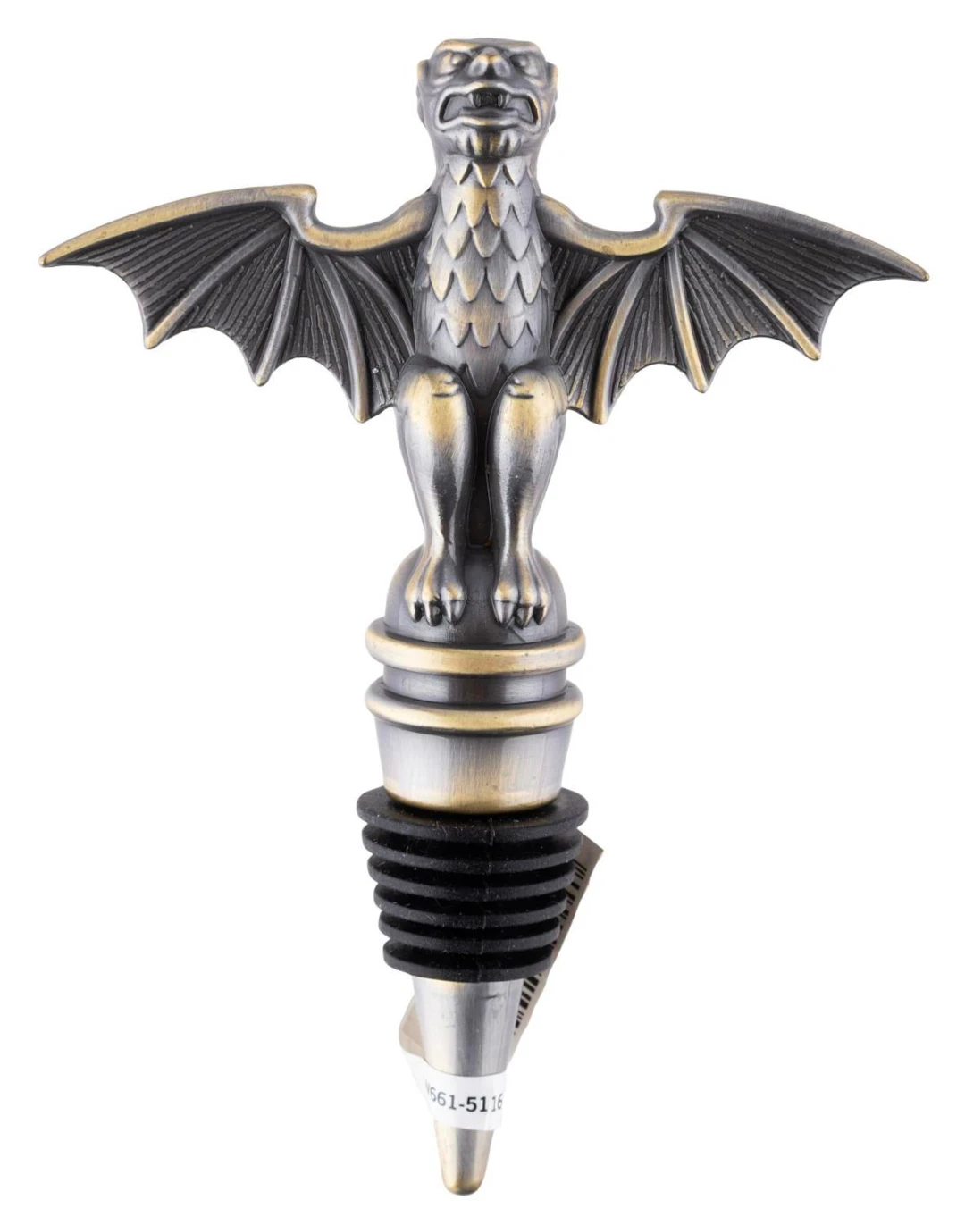 A Haunted Mansion Bat Stanchion Wine Stopper.