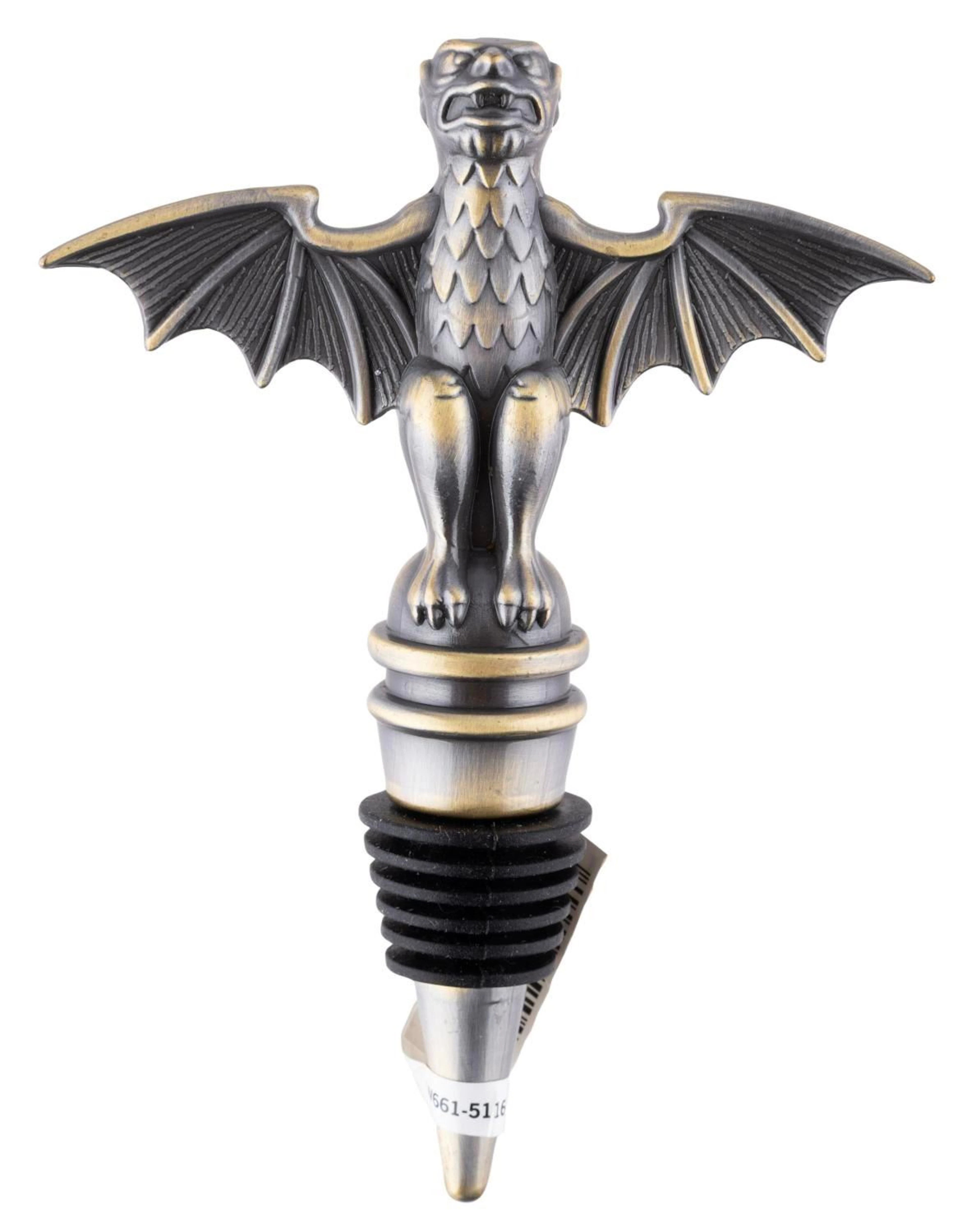 A Haunted Mansion Bat Stanchion Wine Stopper.