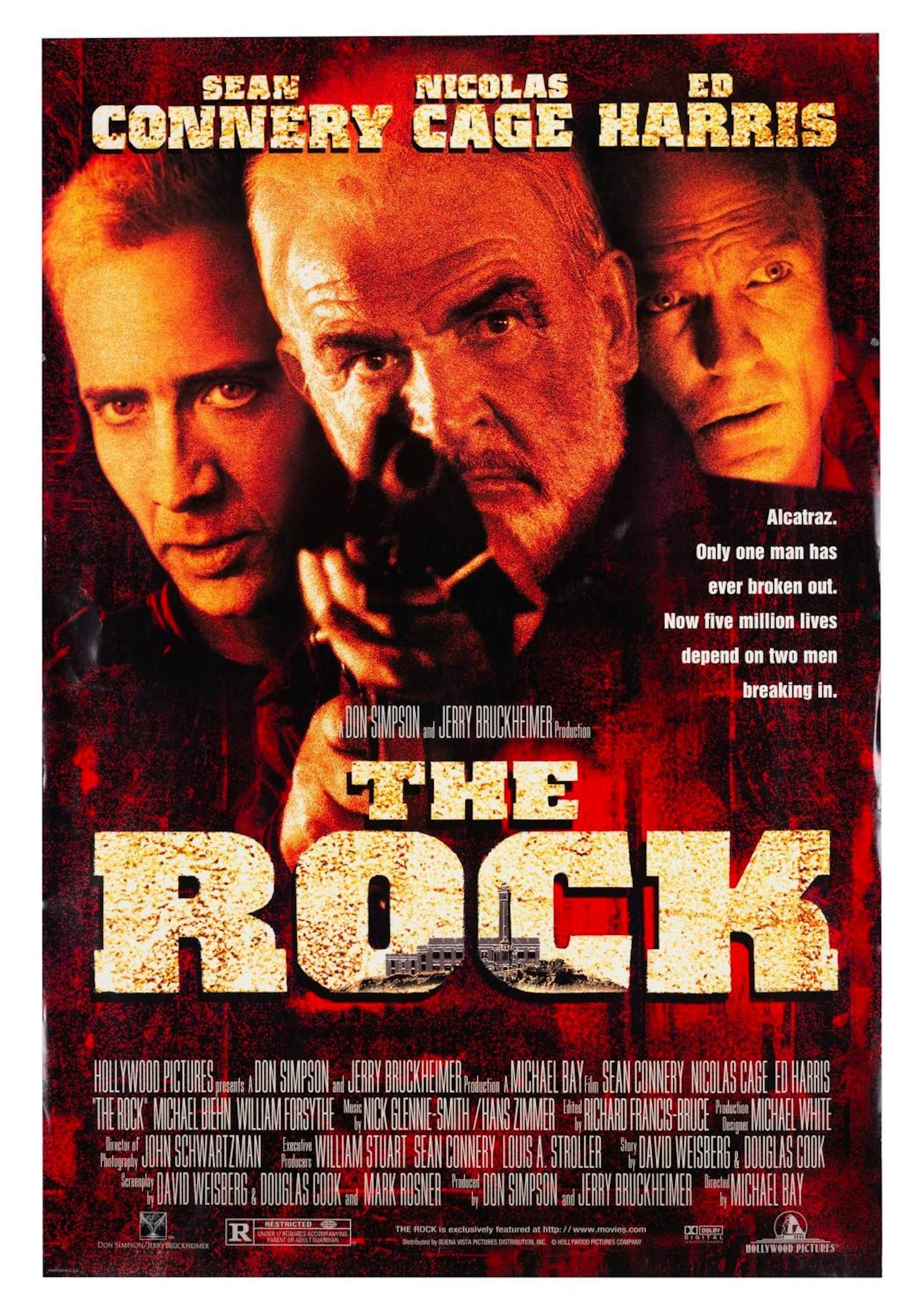 A "The Rock" One-Sheet.